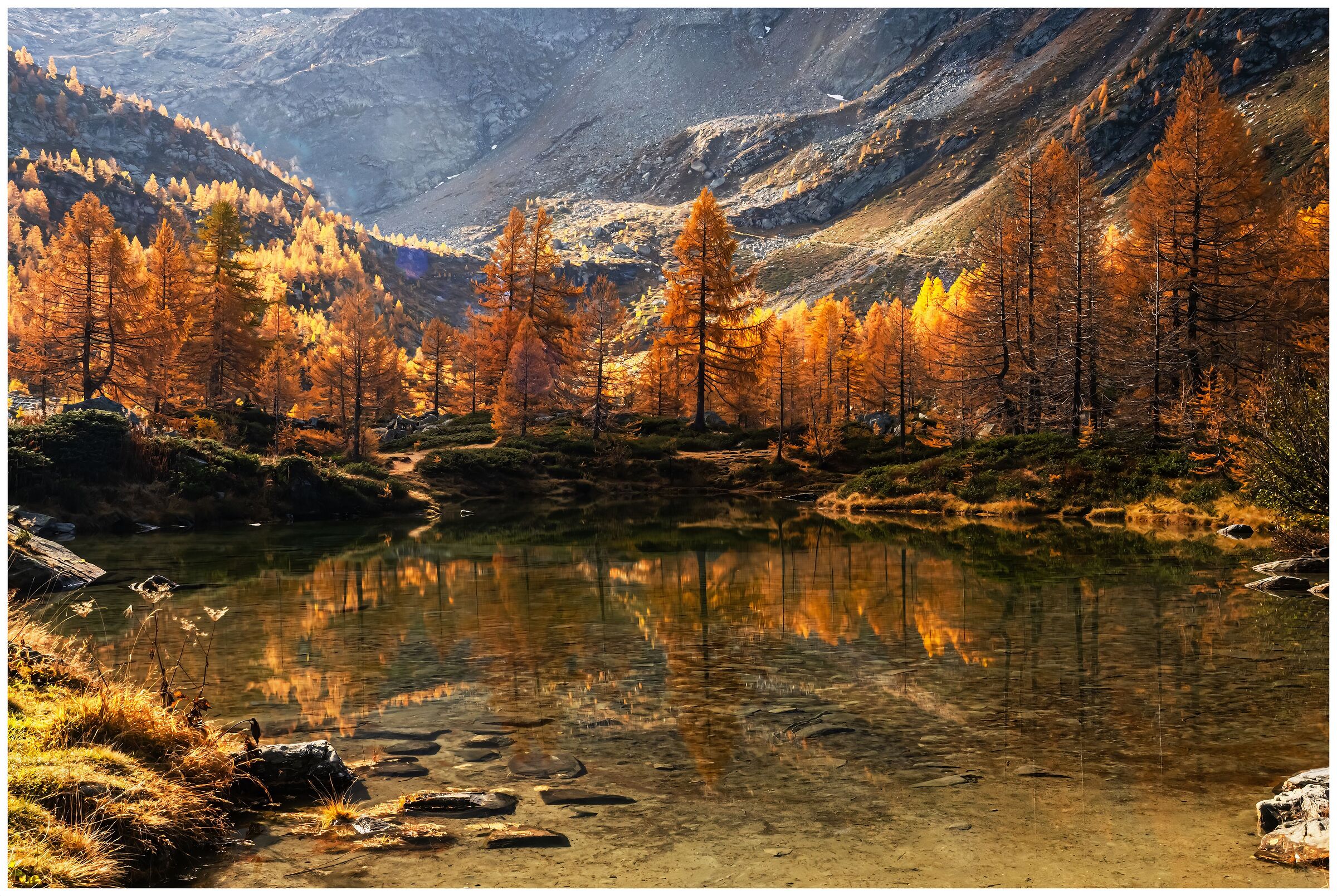 Valle d'Aosta Lago d'arpy