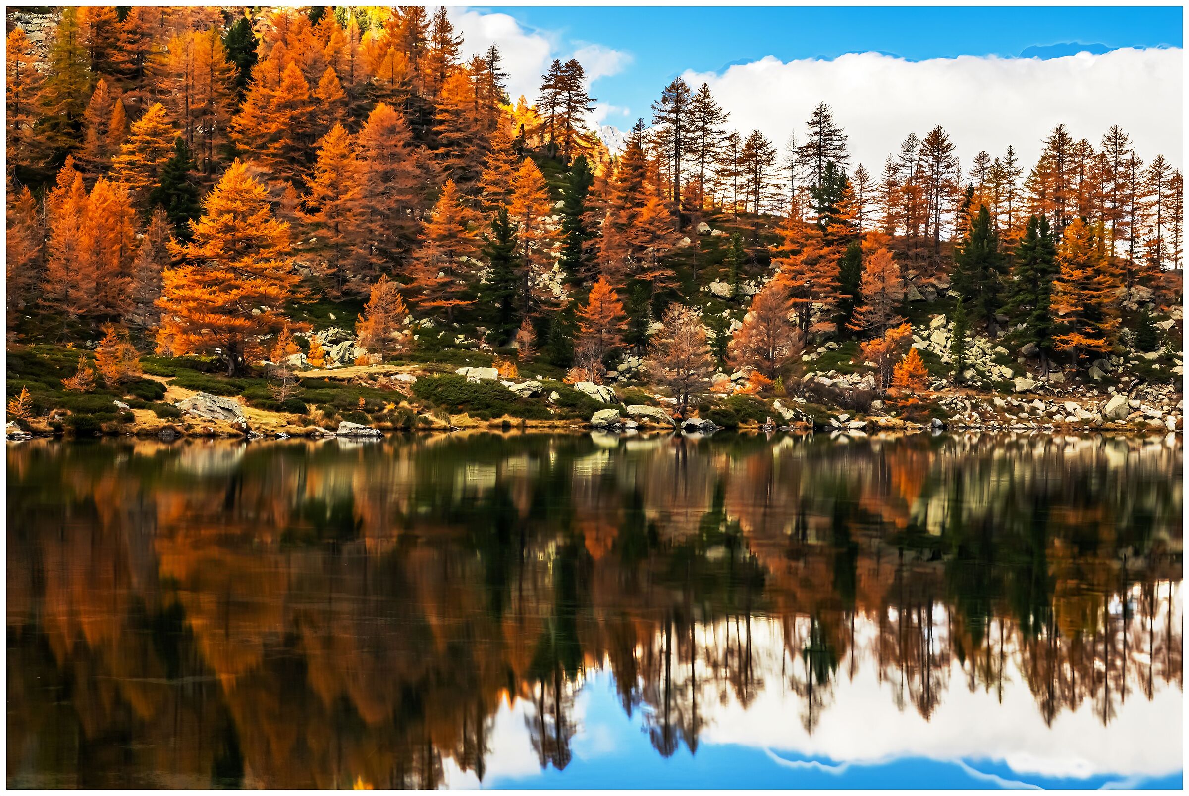 Valle d'Aosta Lago di Arpy
