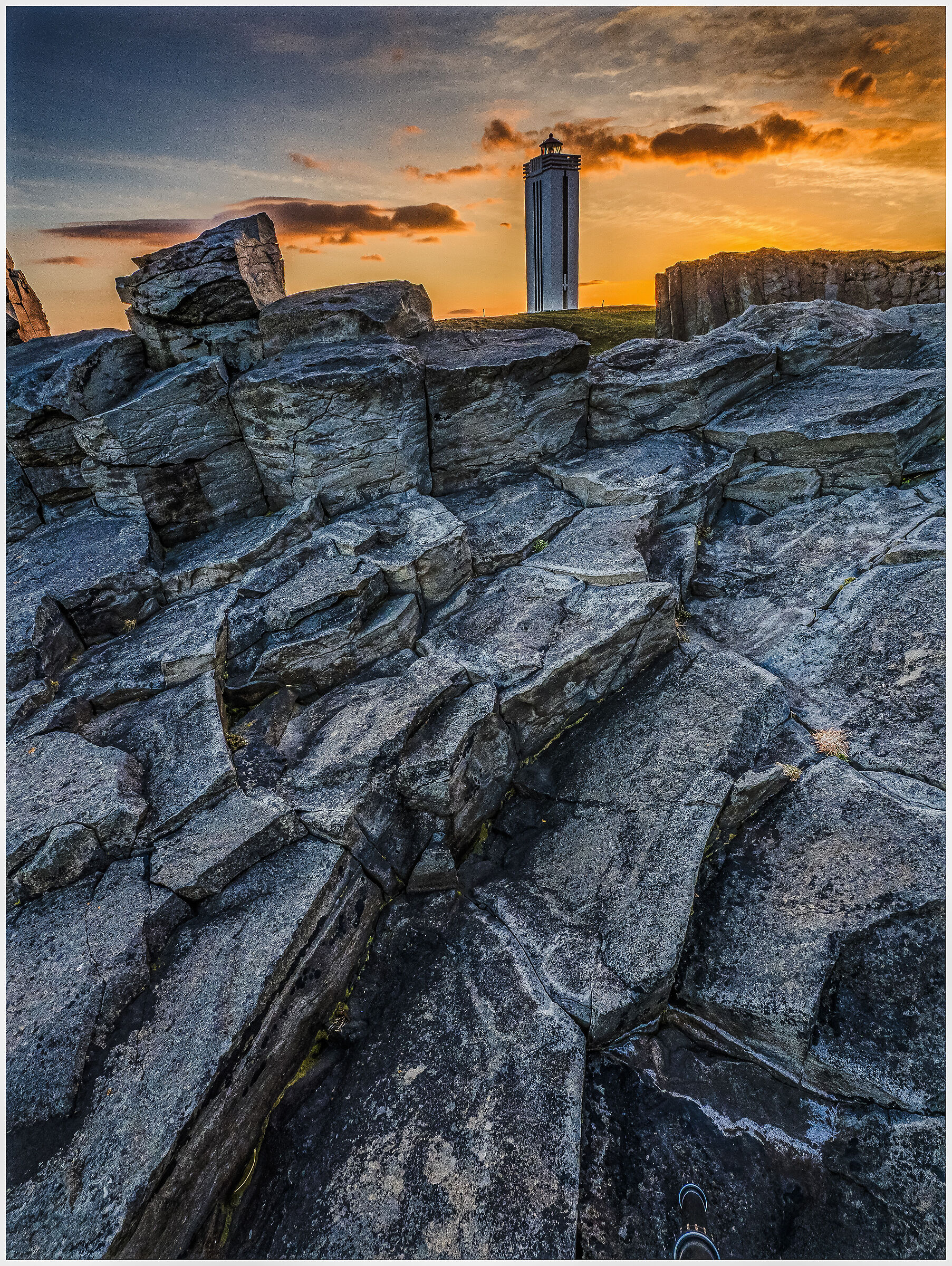 Kalfshamarvik lighthouse