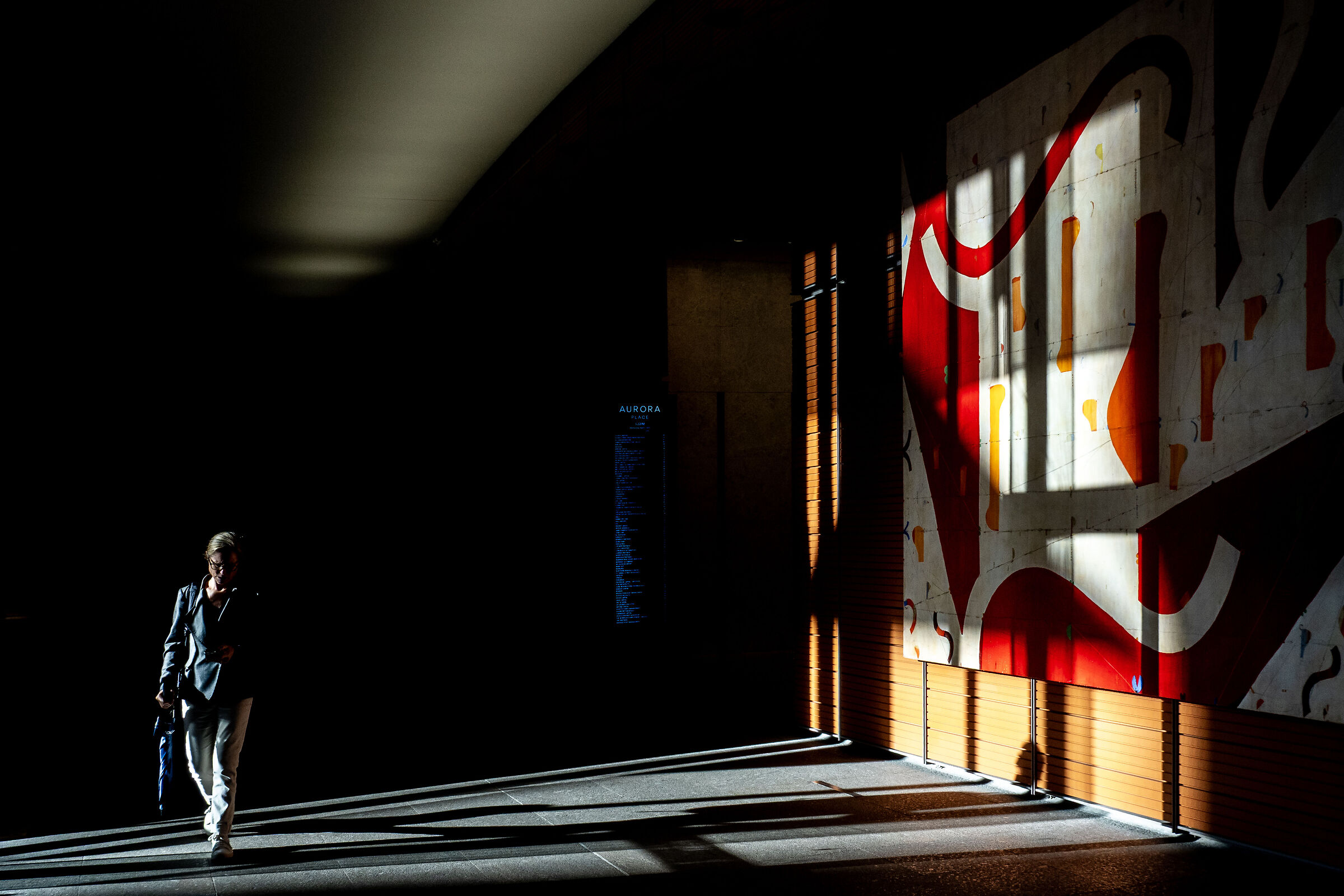 Chasing the light down under