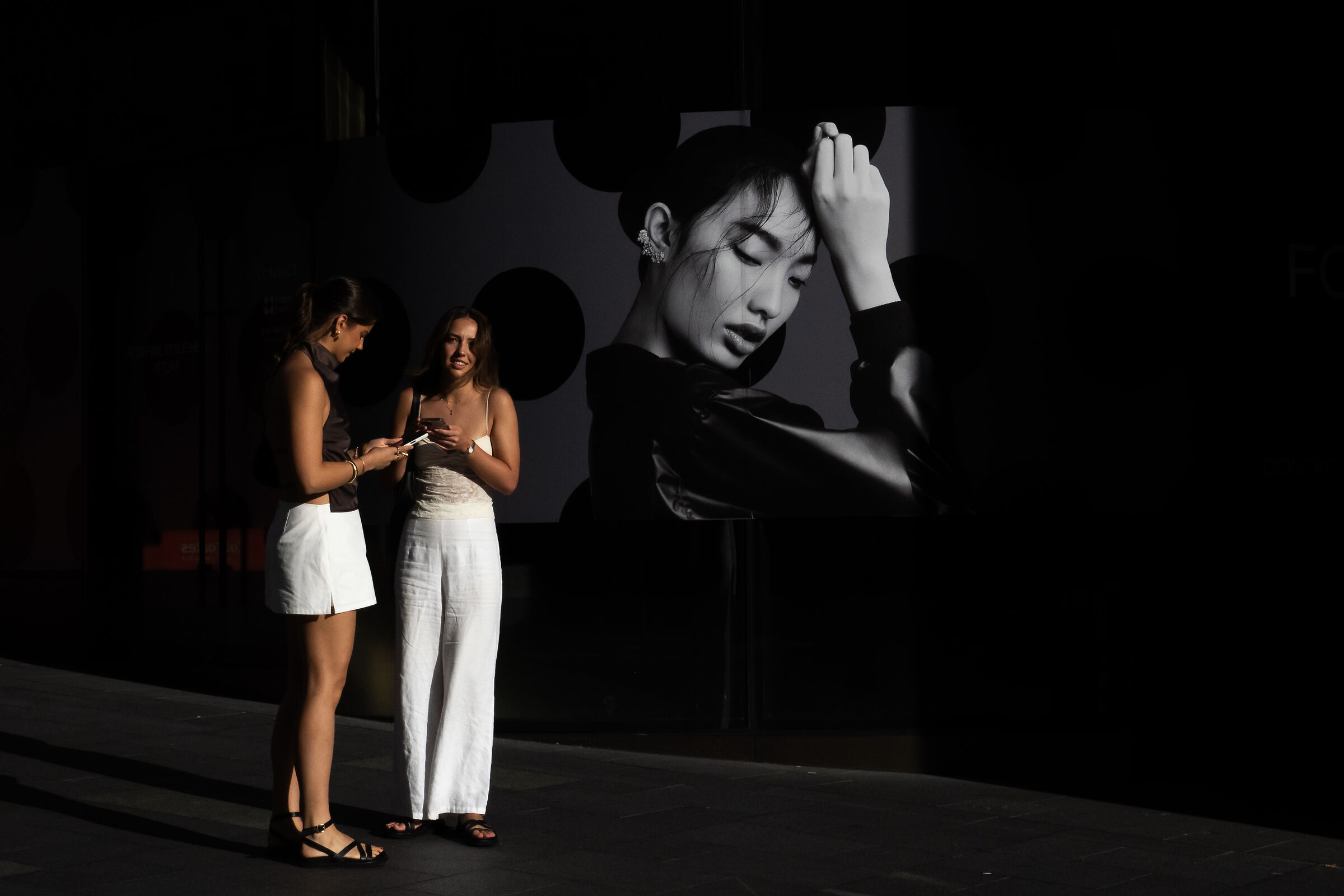 Chasing the light down under