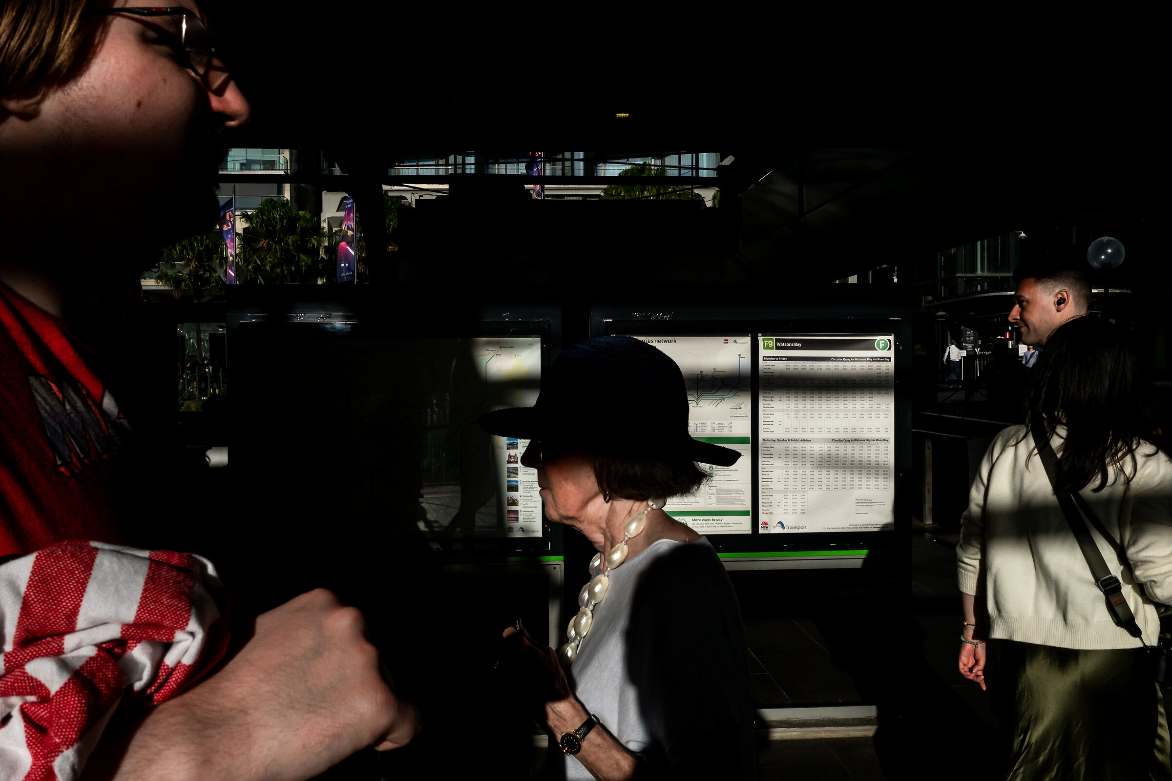 Chasing the light down under