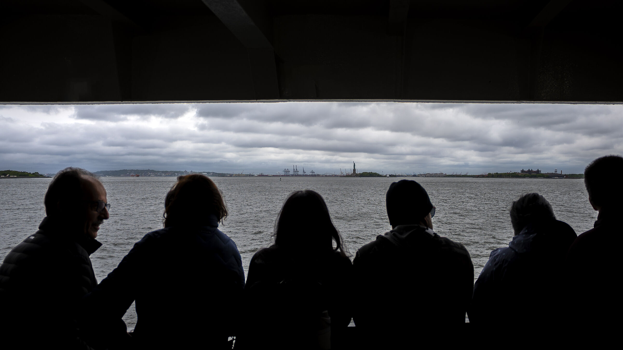 Towards the Statue of Liberty