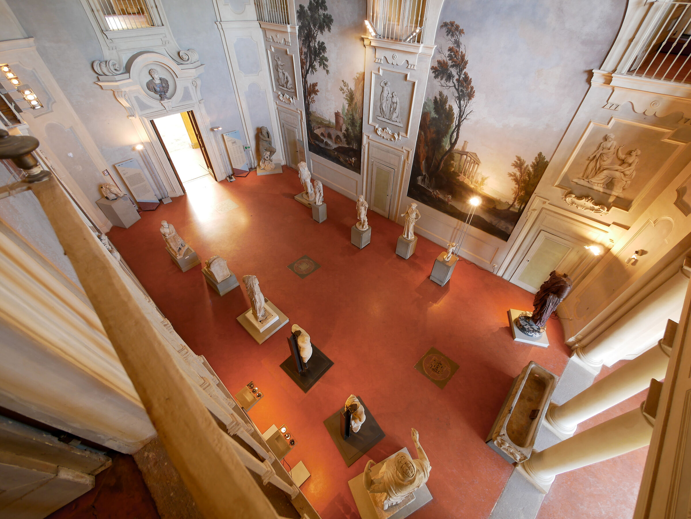 Salone di Villa Corsini a Castello