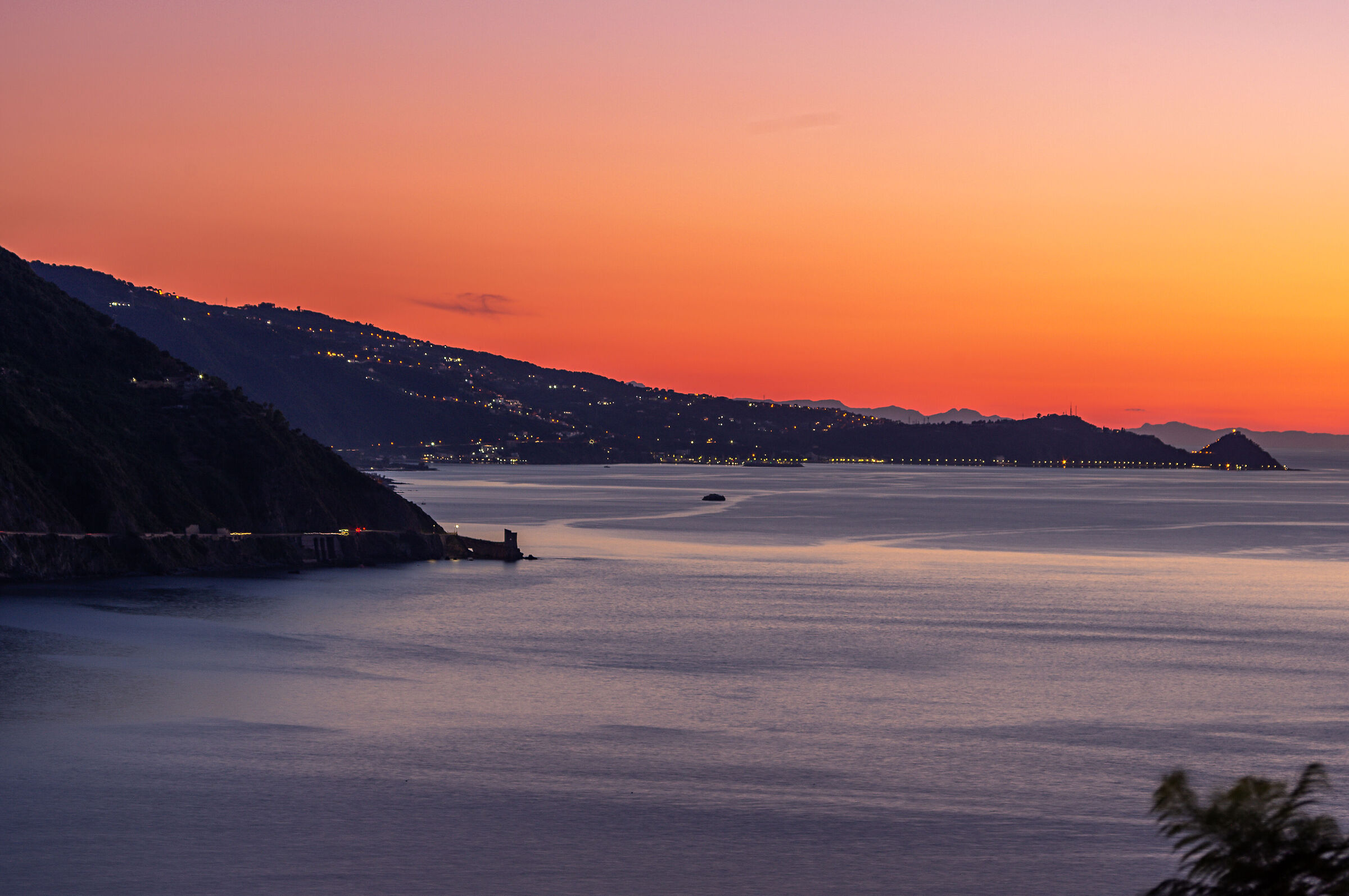 Tramonto su Capo d'Orlando