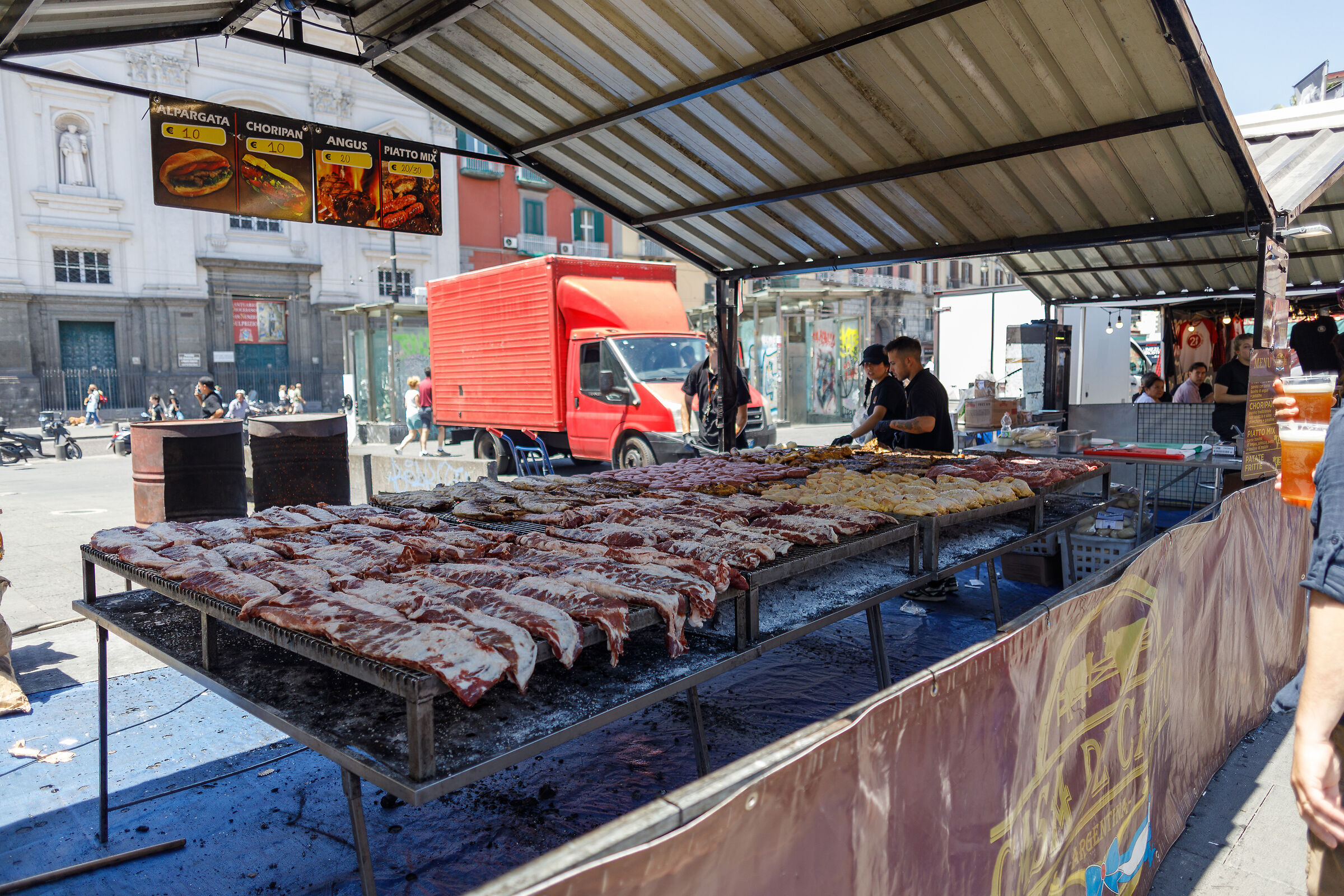 Preparing the braciata