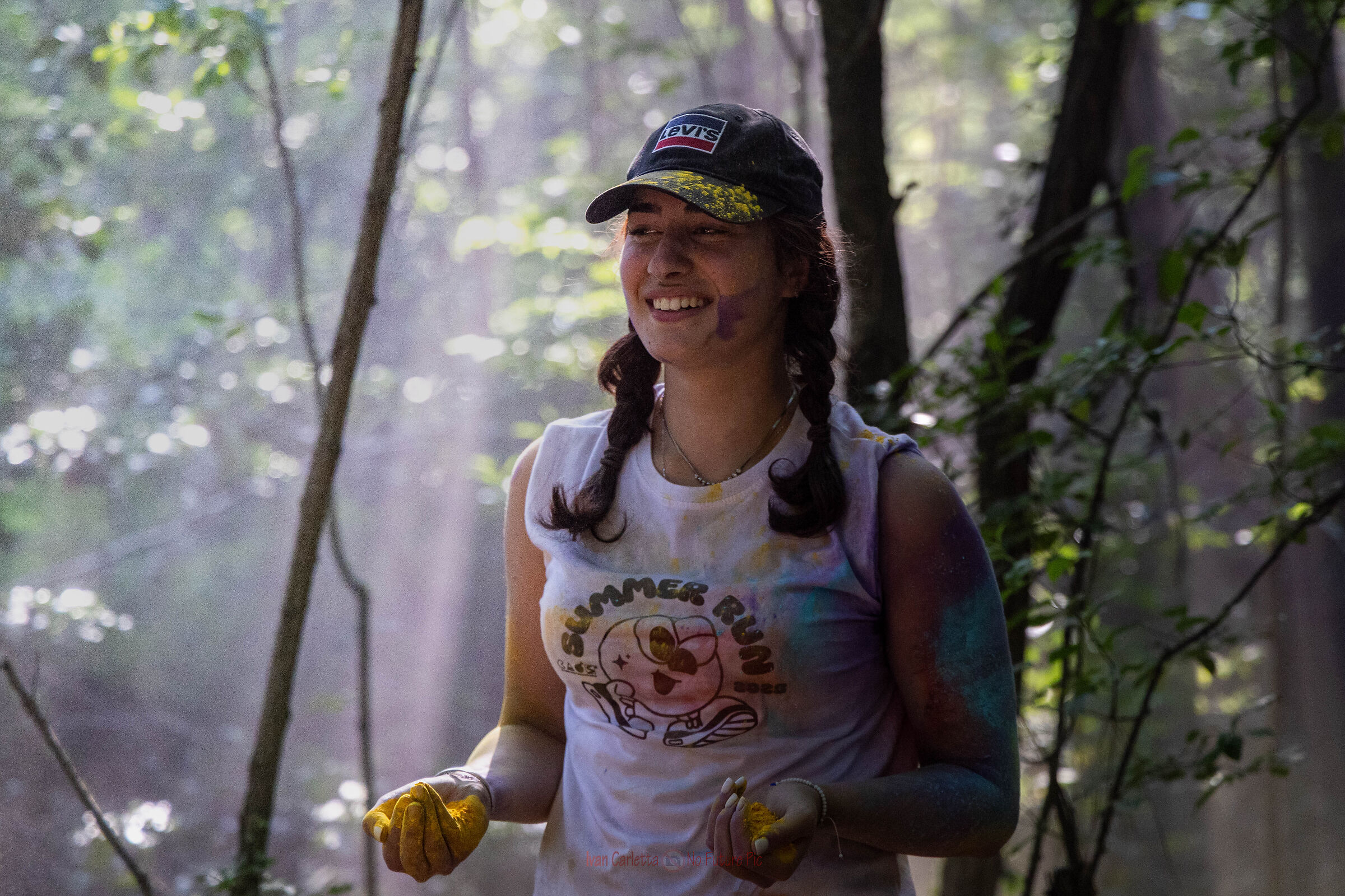 ragazza della color run