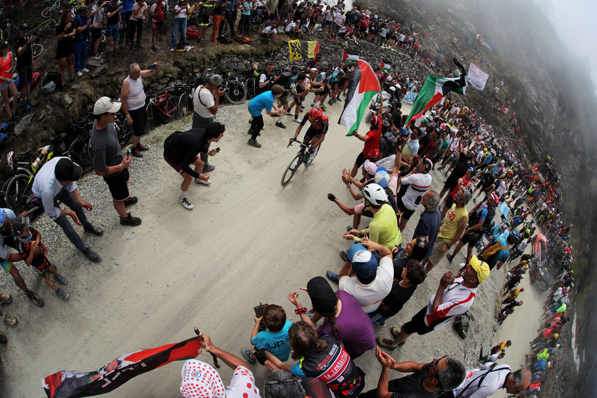 The tour to the Colle delle Finestre