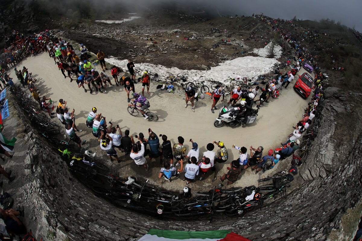 The tour to the Colle delle Finestre