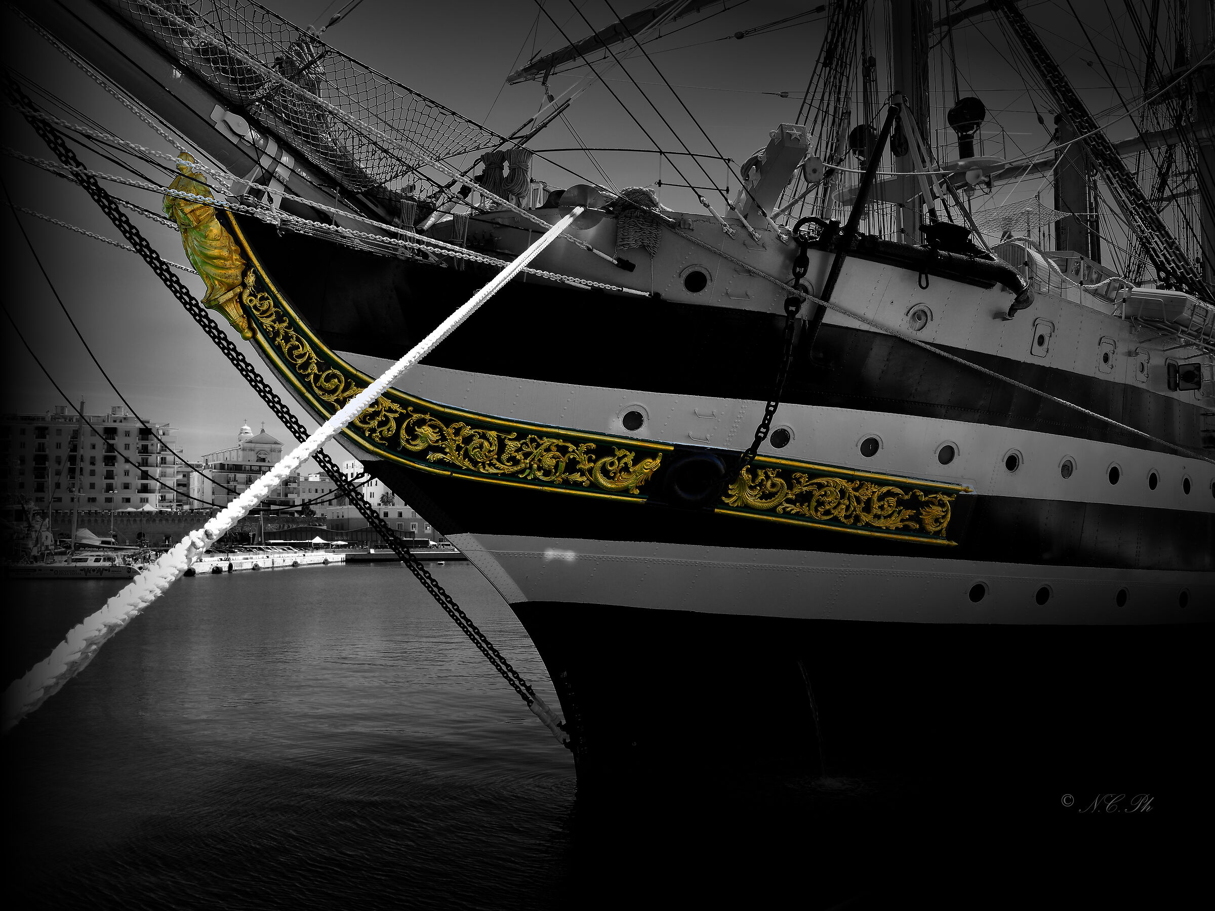 Nave Vespucci a Civitavecchia 3