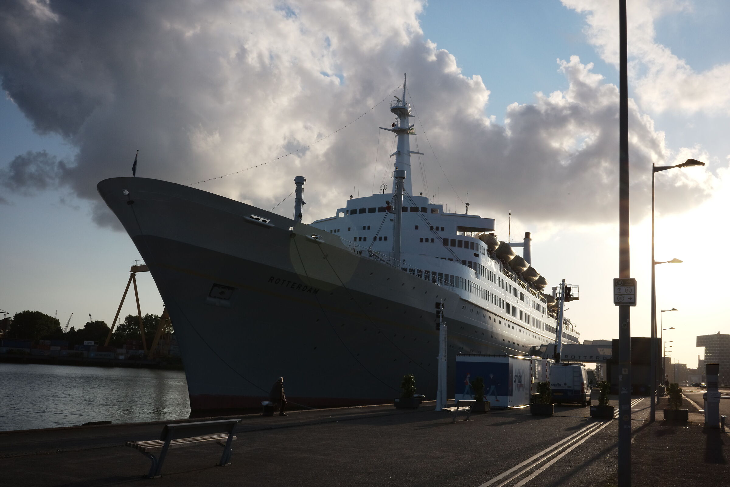 SS Rotterdam visit