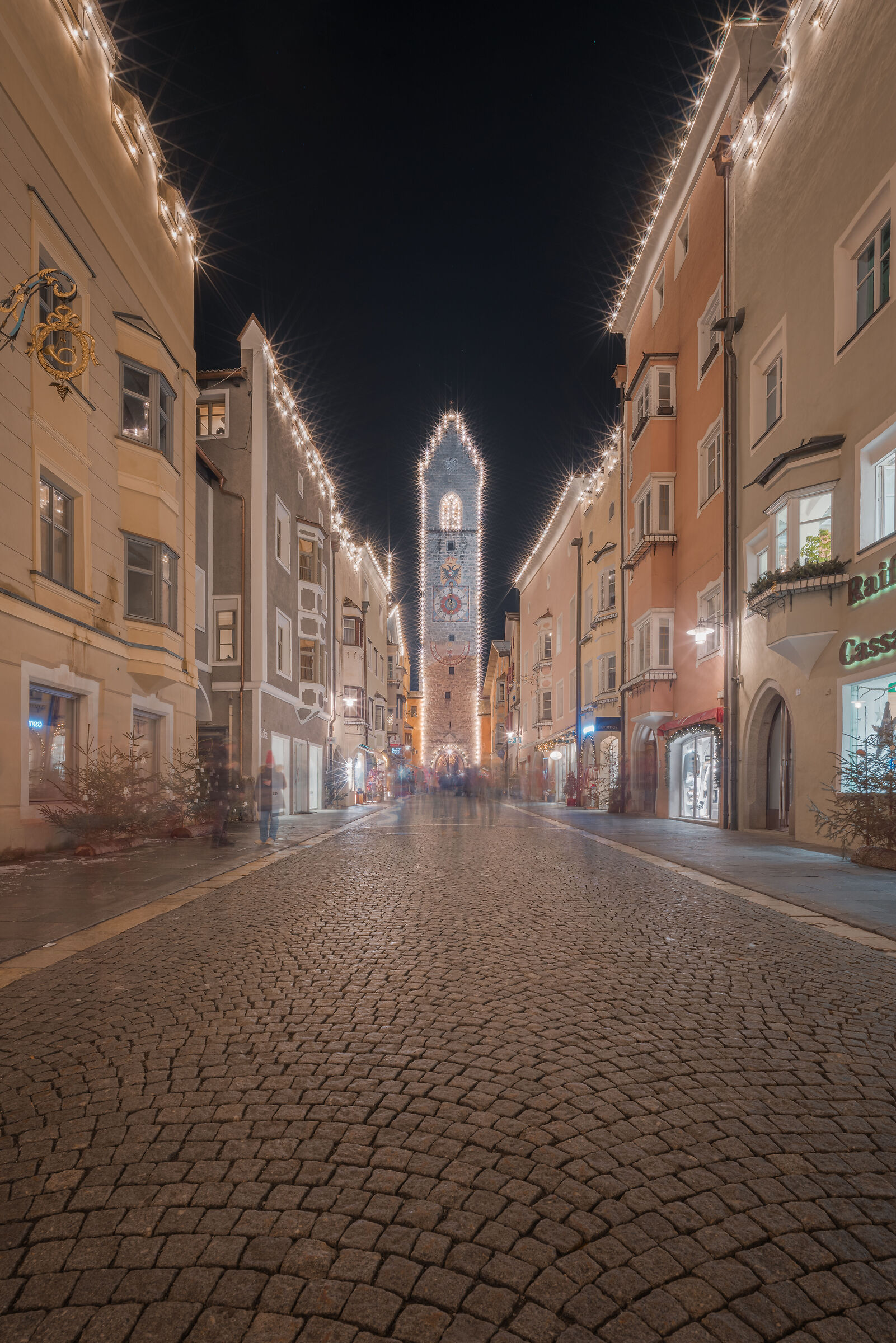 Vipiteno durante il magico periodo natalizio