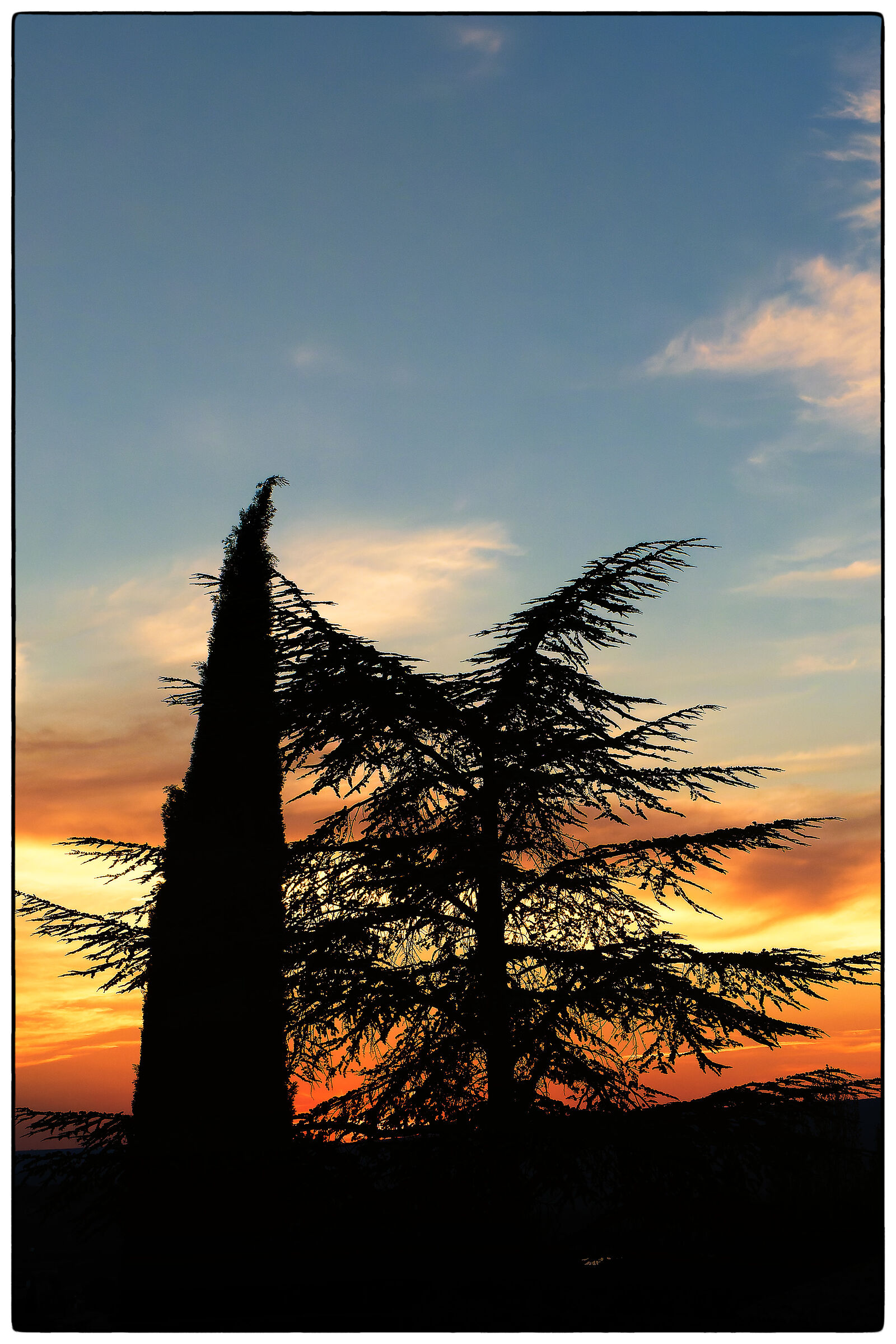 Sunset in Haute Provence