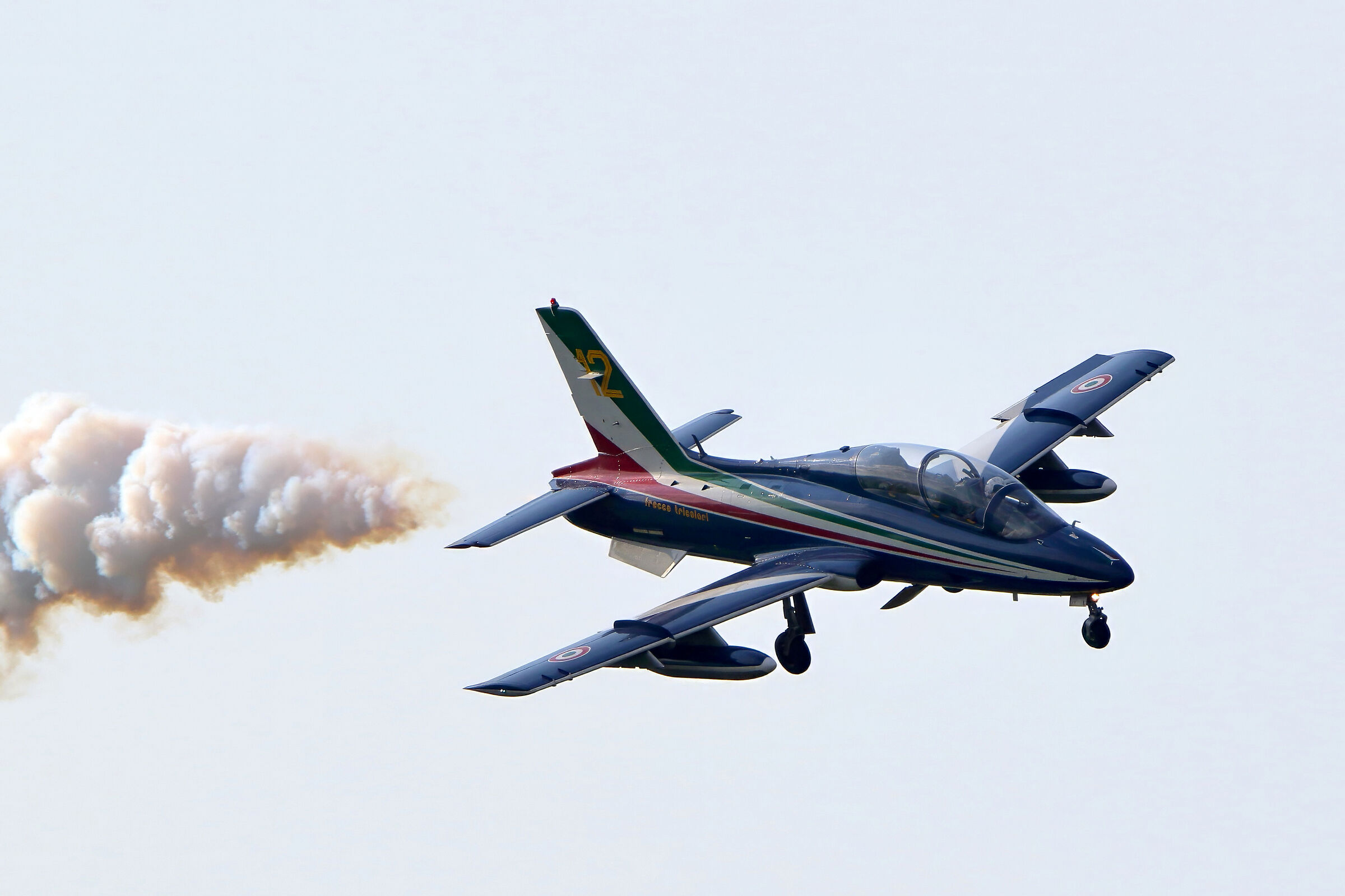 frecce tricolori negli anni - torino 100 anni aeritalia