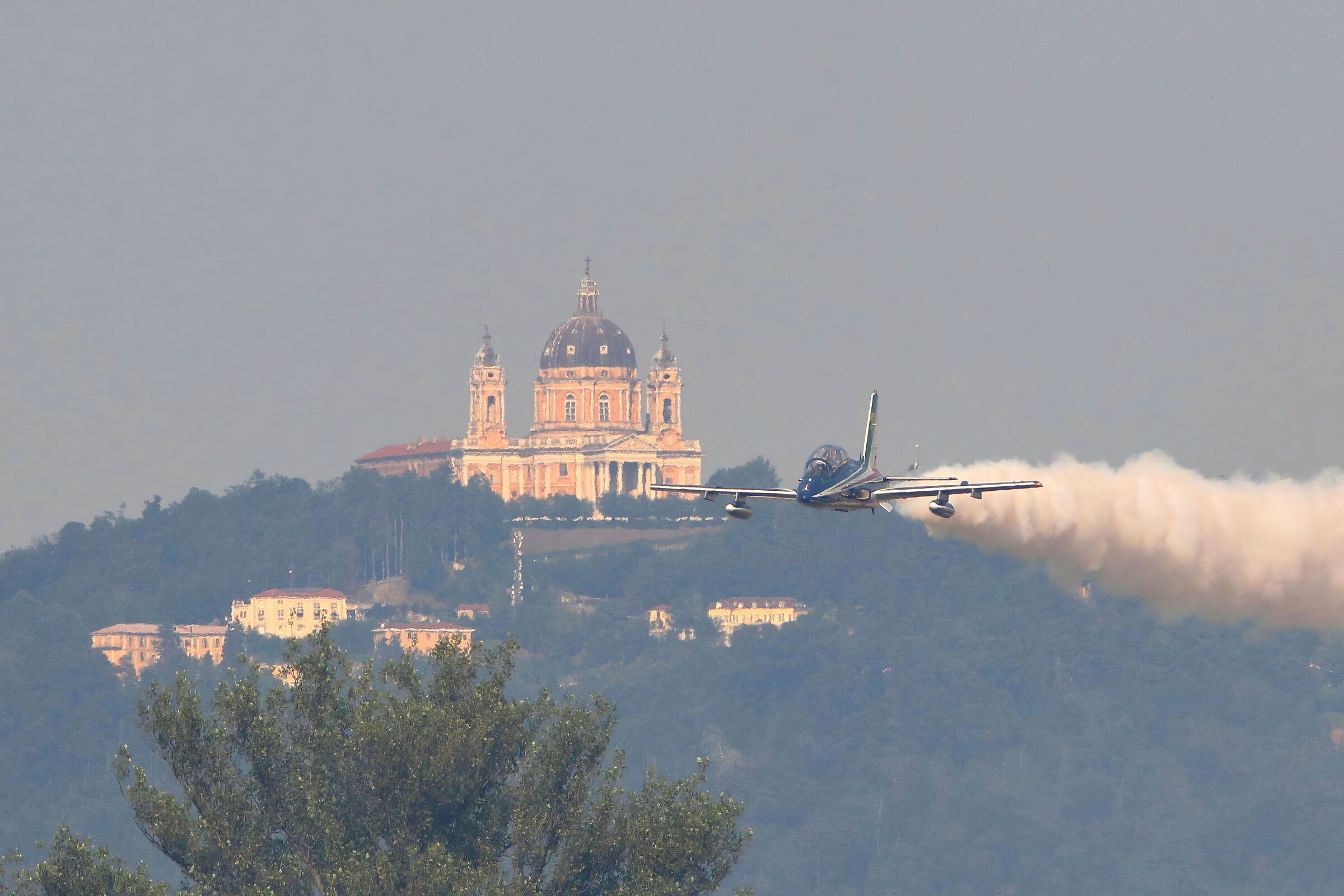 frecce tricolori negli anni - torino 100 anni aeritalia