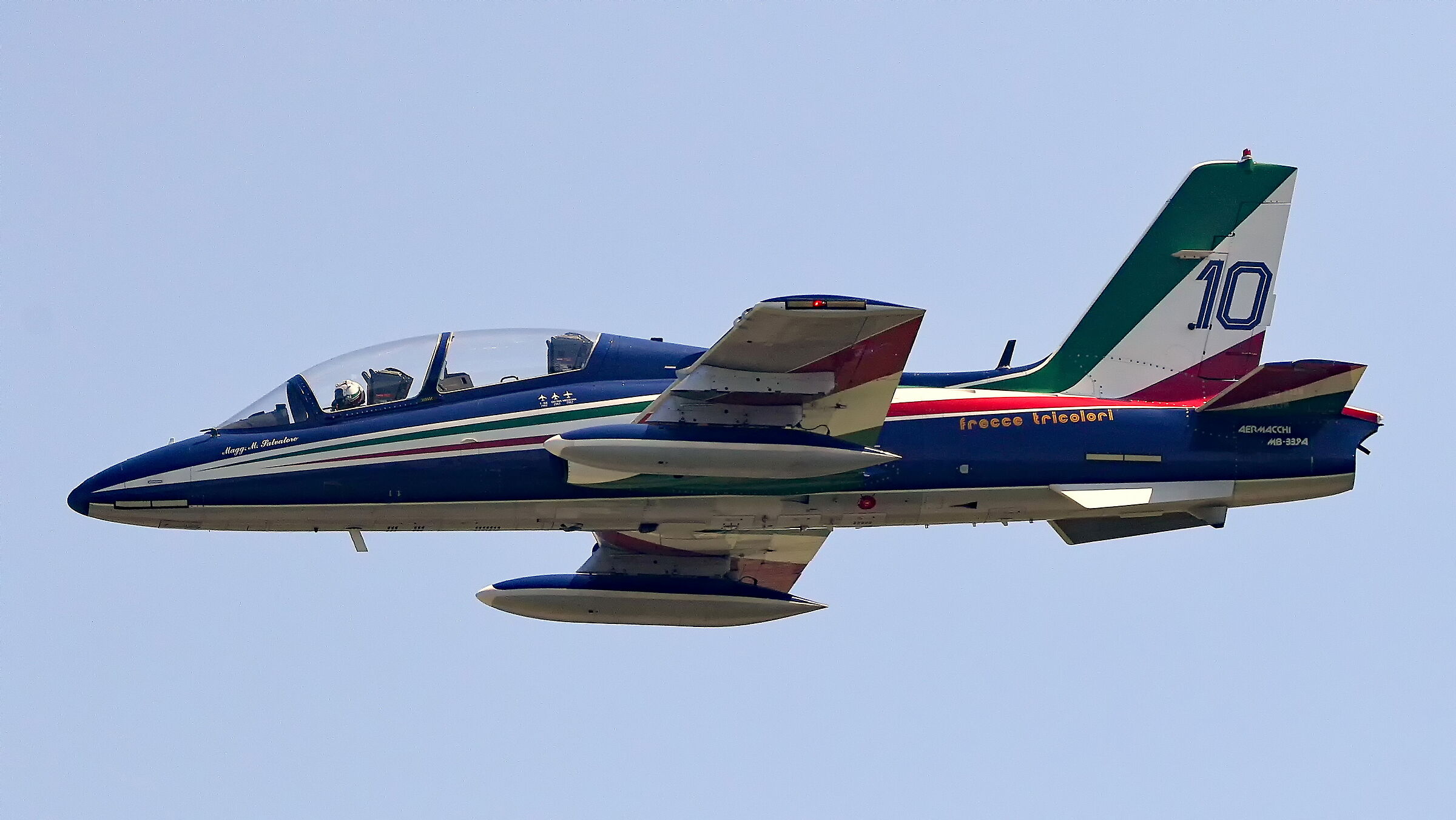 frecce tricolori negli anni - esercitazione ghedi 2020