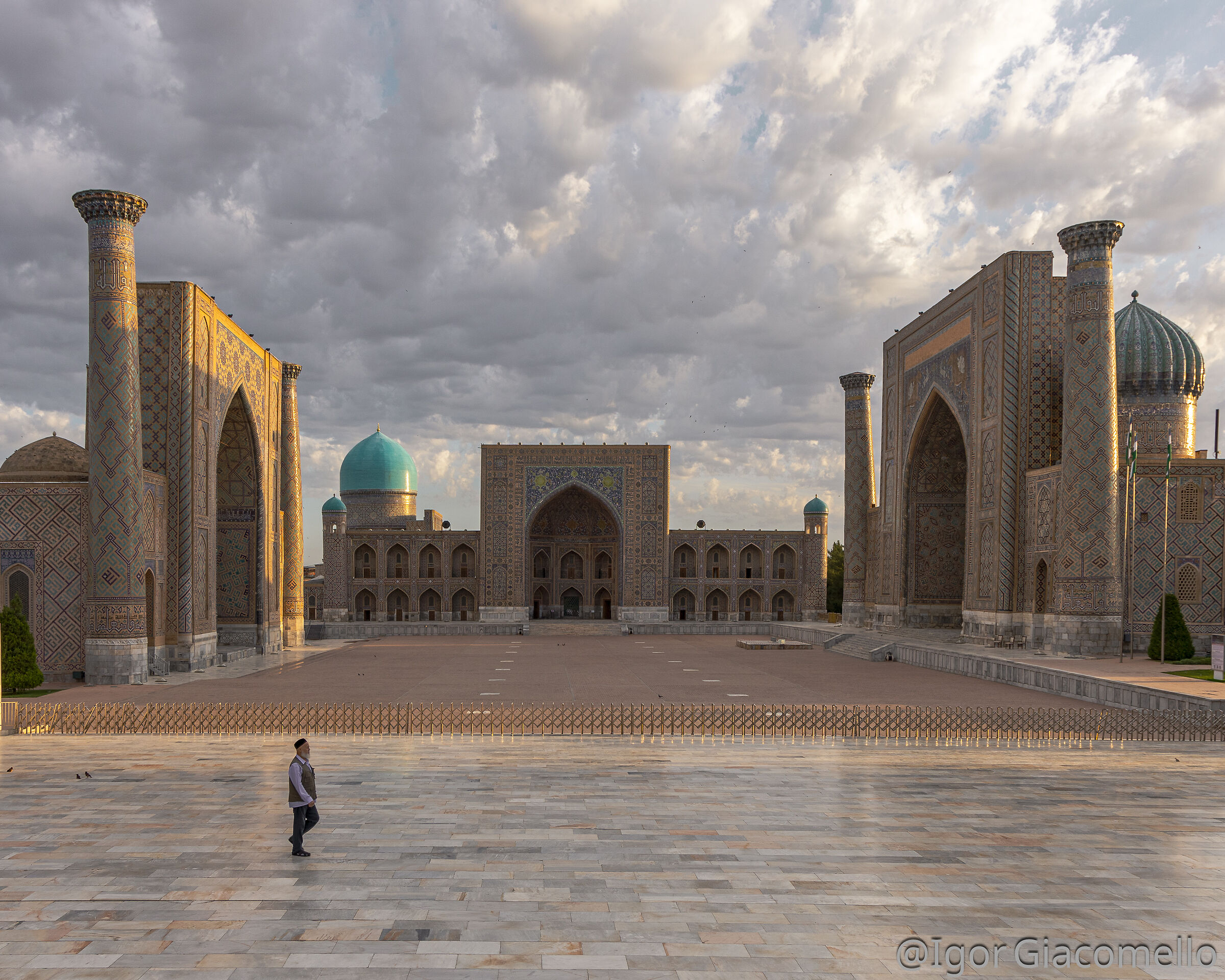 Sunrise at Registan