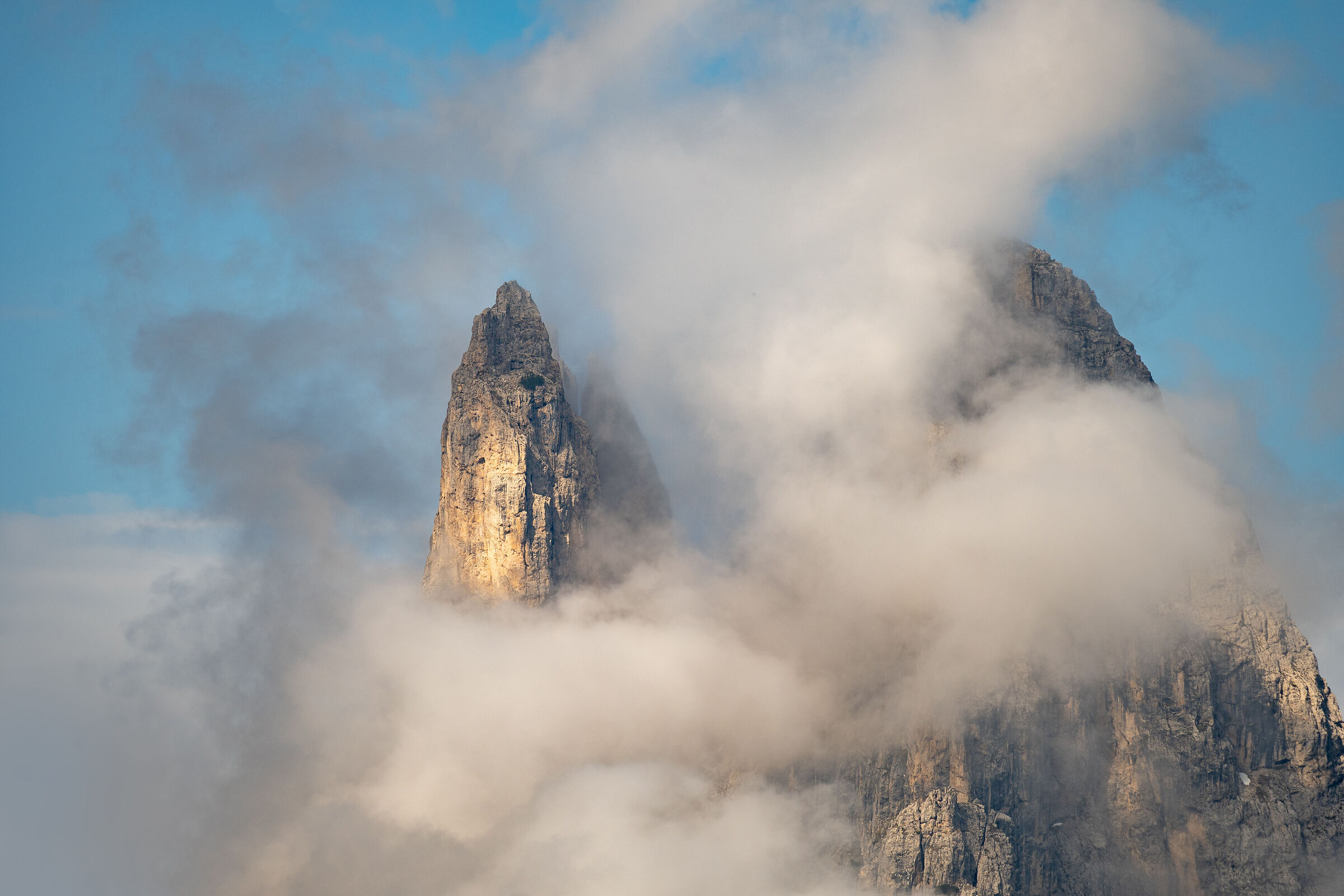 Lo Sciliar si nasconde