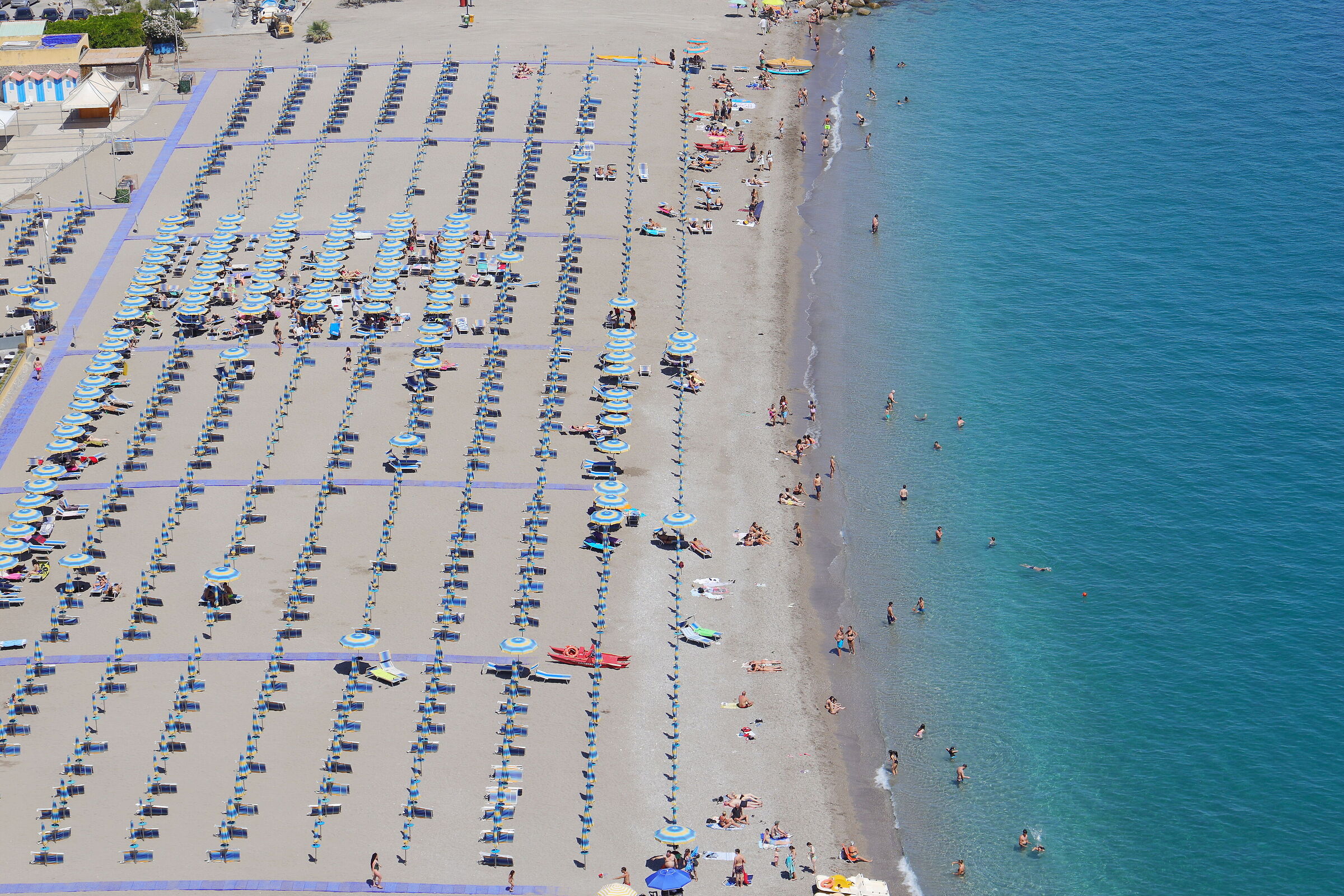 Beach in Vietri sul Mare
