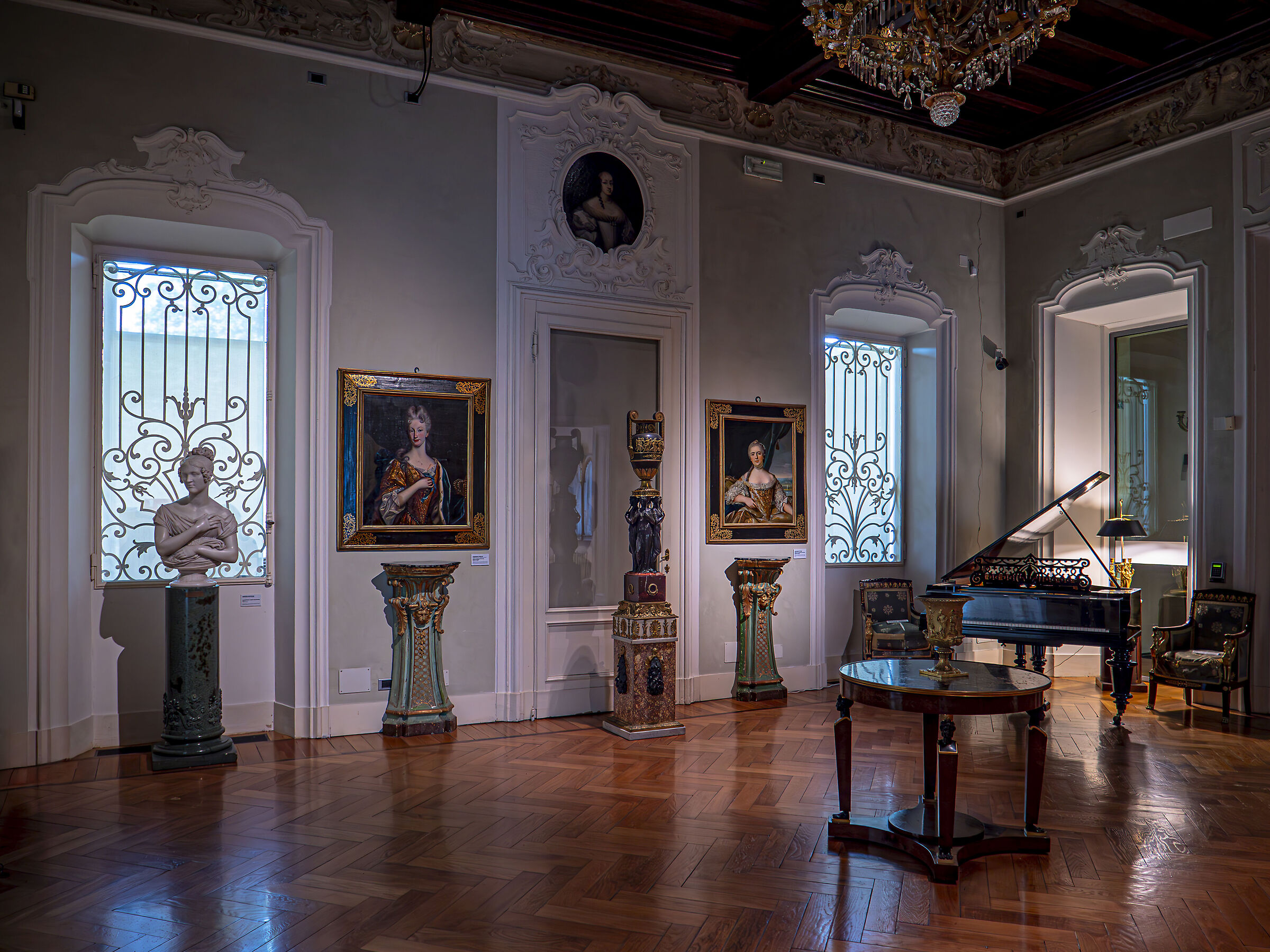 Da una sala della Fondazione