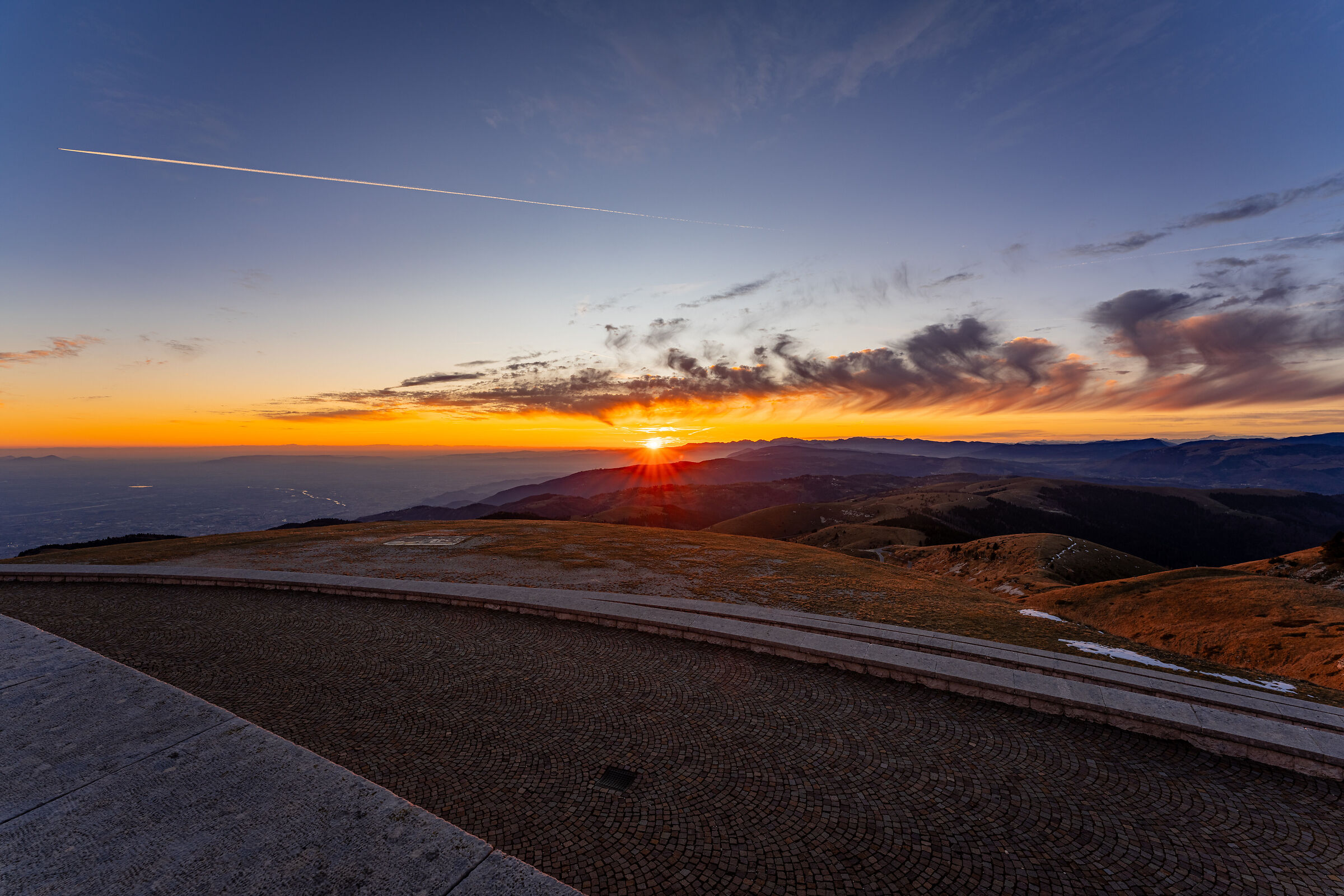 Sunset on Cima Grappa