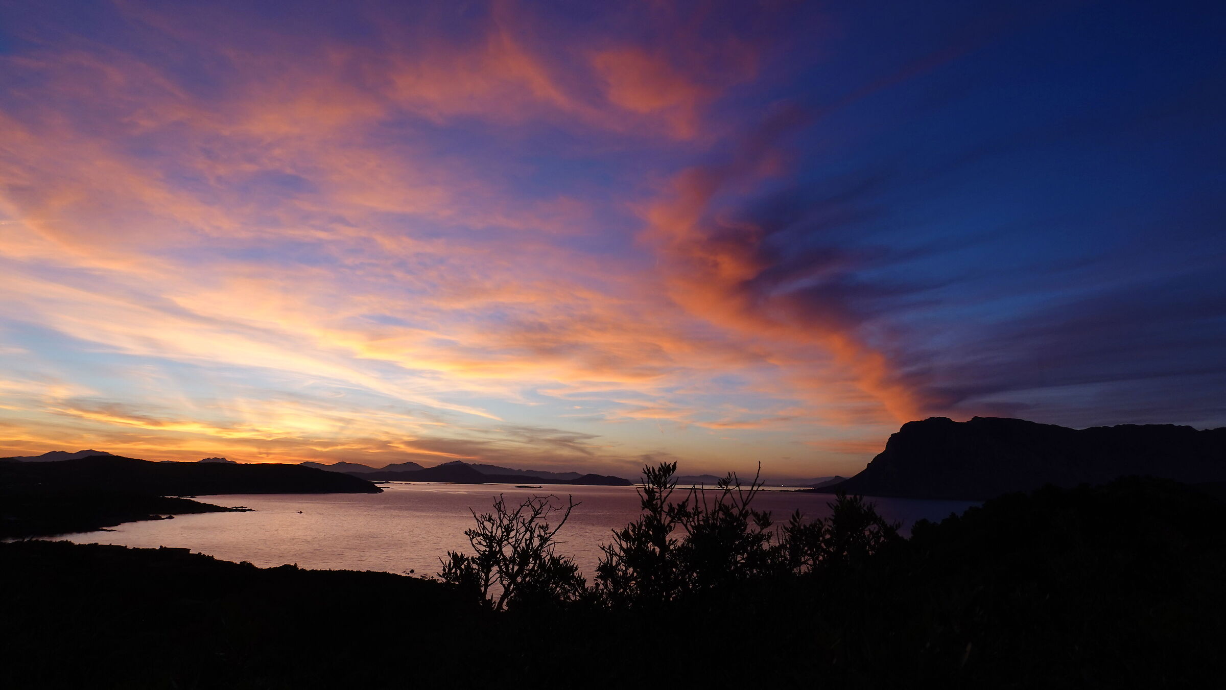 Sunset at Coda Cavallo