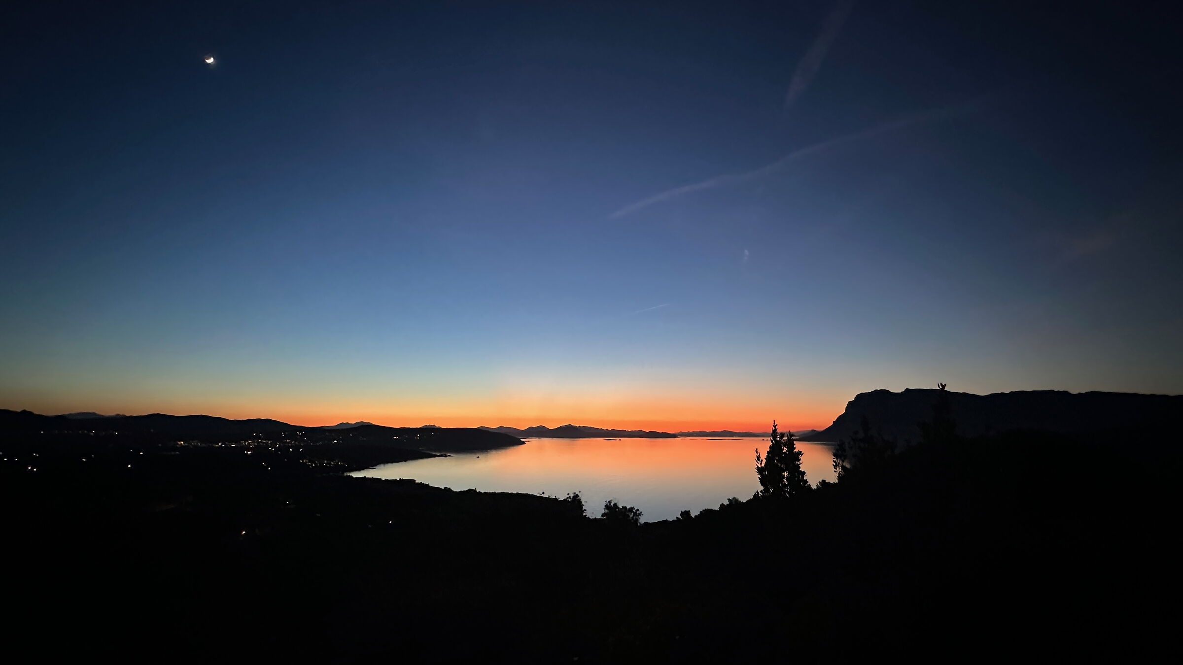 Sunset at Cape Coda Cavallo