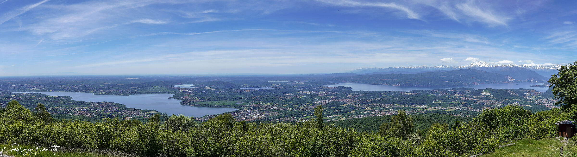 View of the 5 Lakes from the Fort of Orino