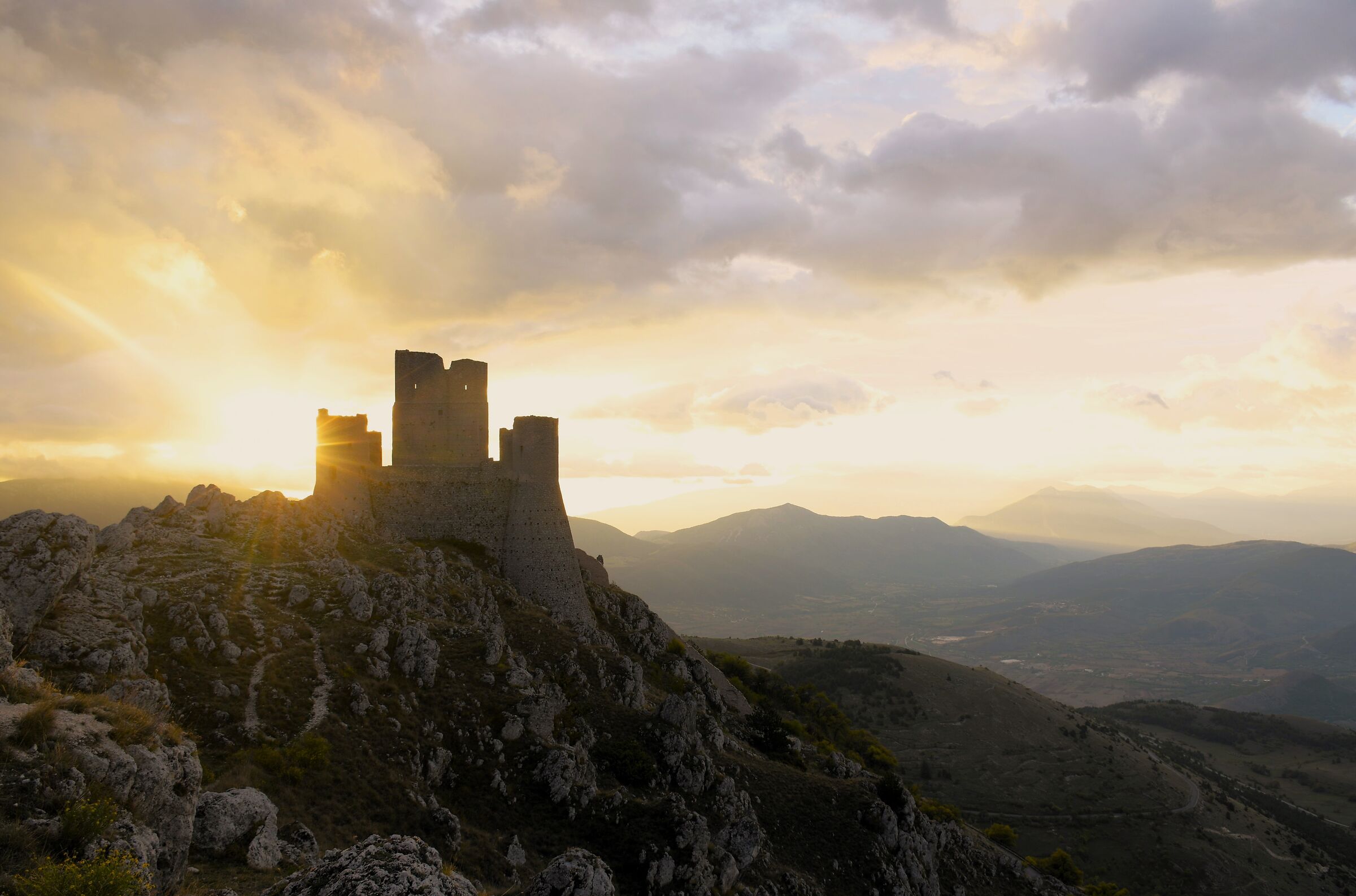 Alba a Rocca Calascio - Abruzzo