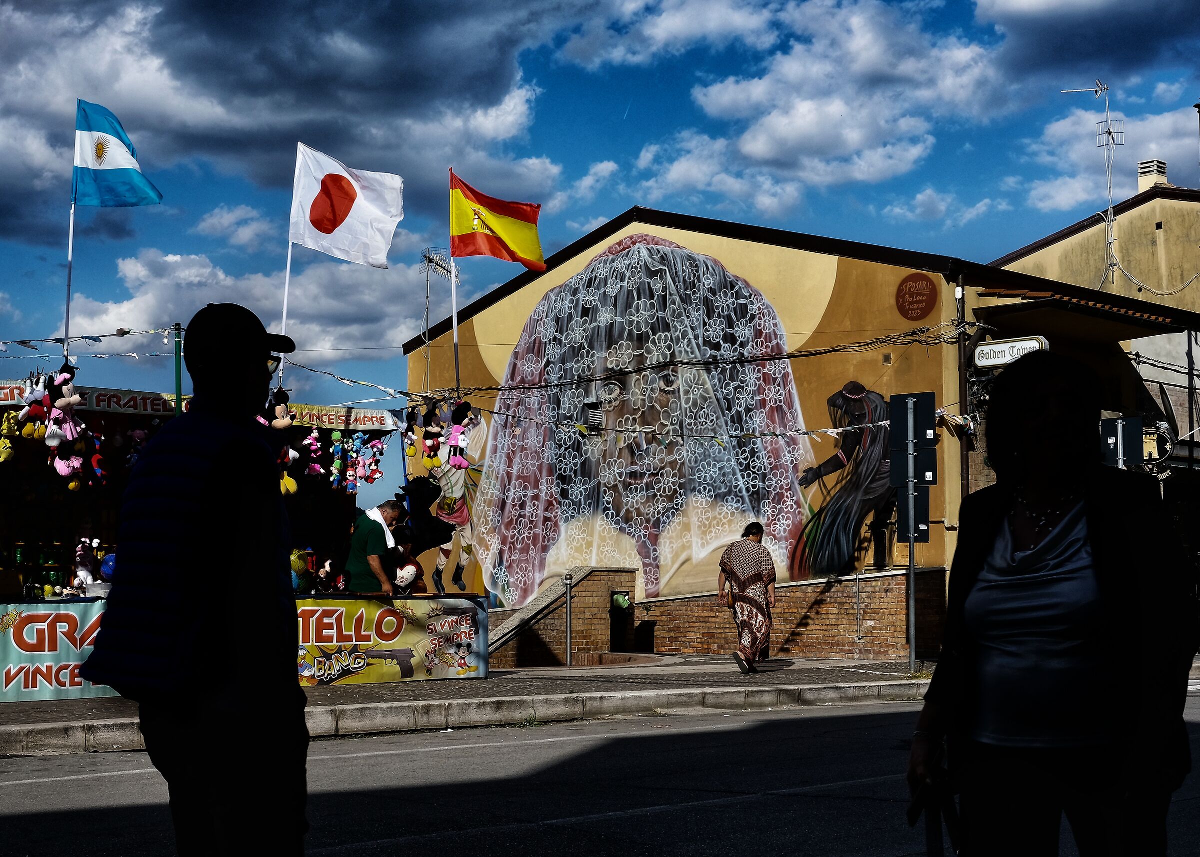 One gets distracted at the crossroads