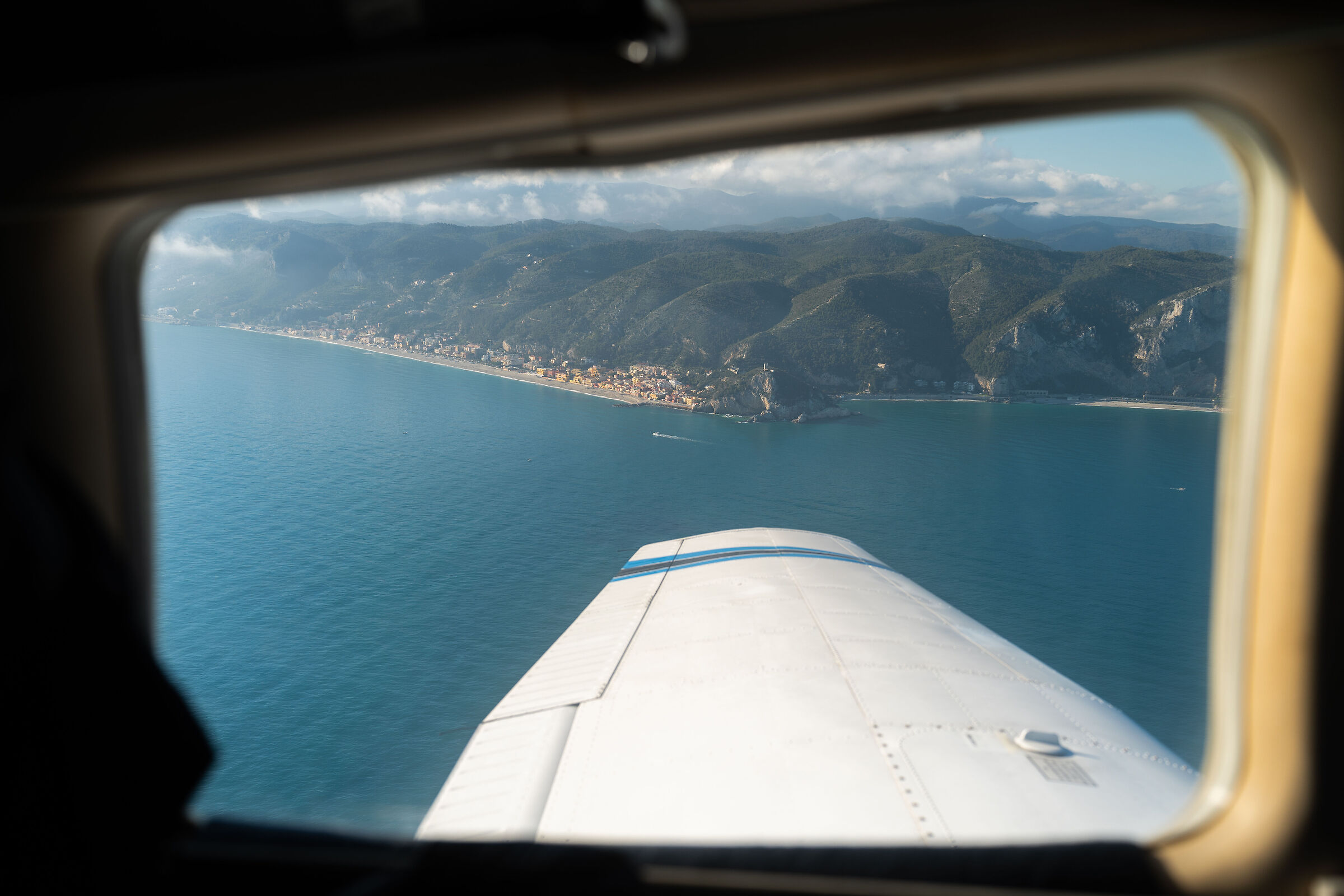 Varigotti, Wing view - pa28