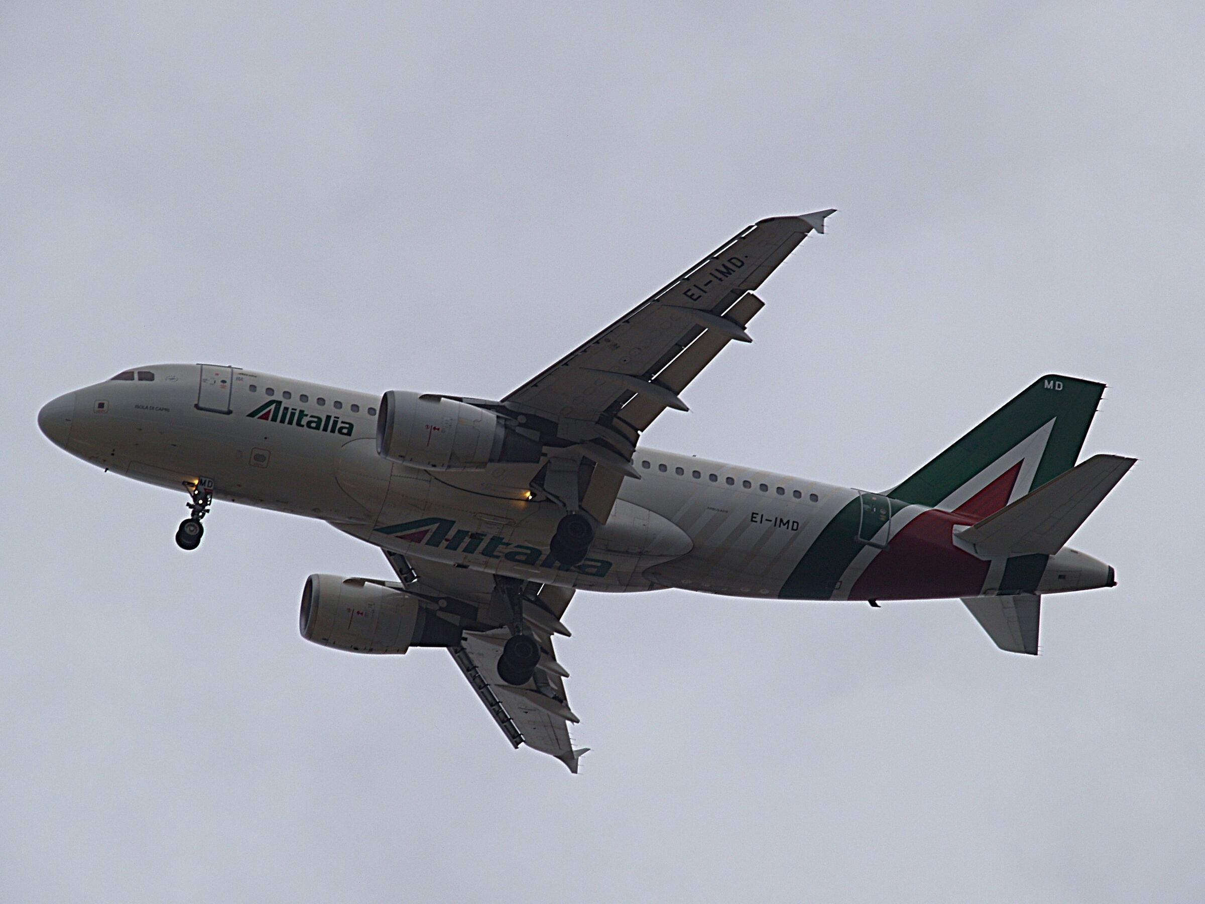 Vintage Alitalia... Approach Reggio Calabria