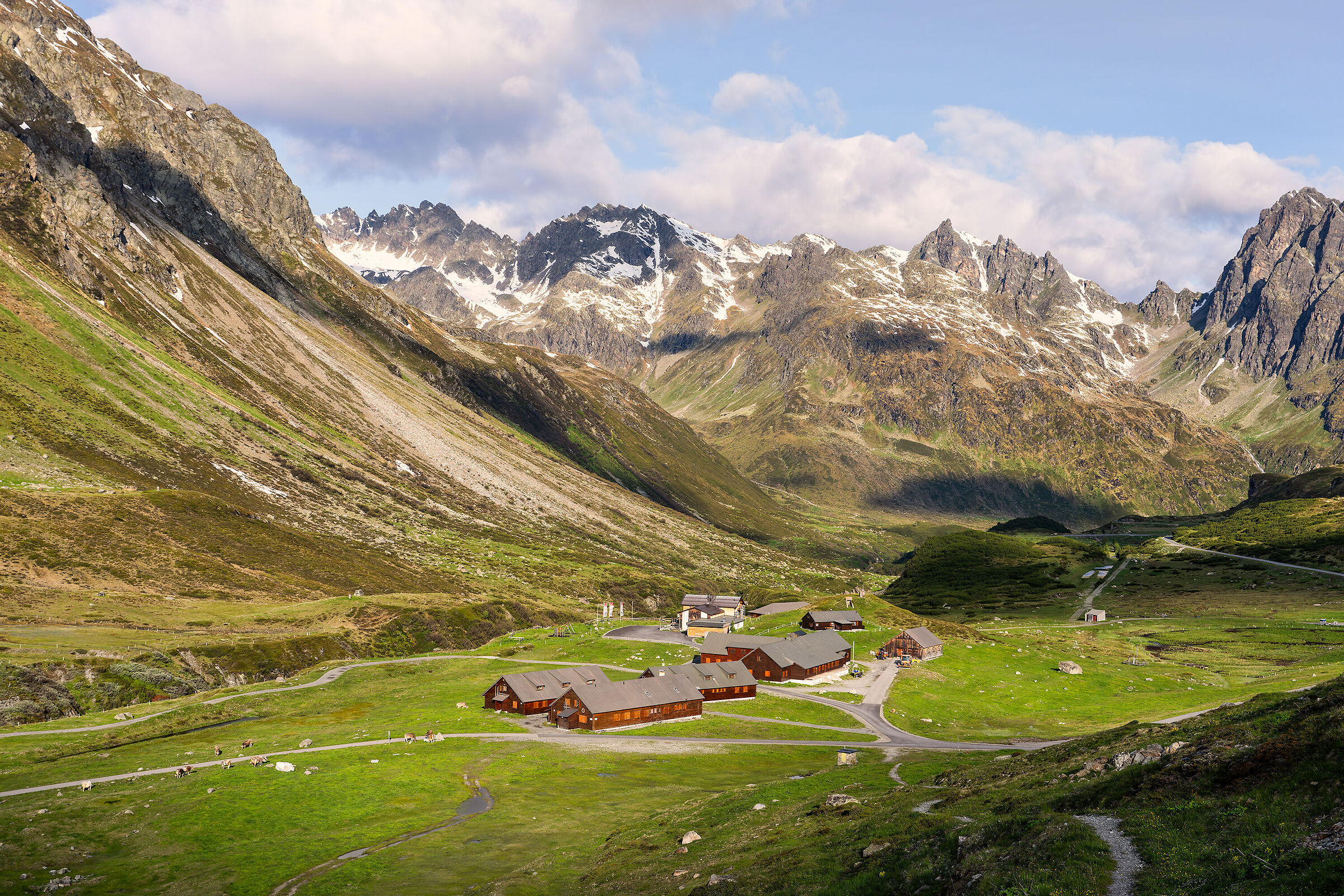 At the Silvretta Pass