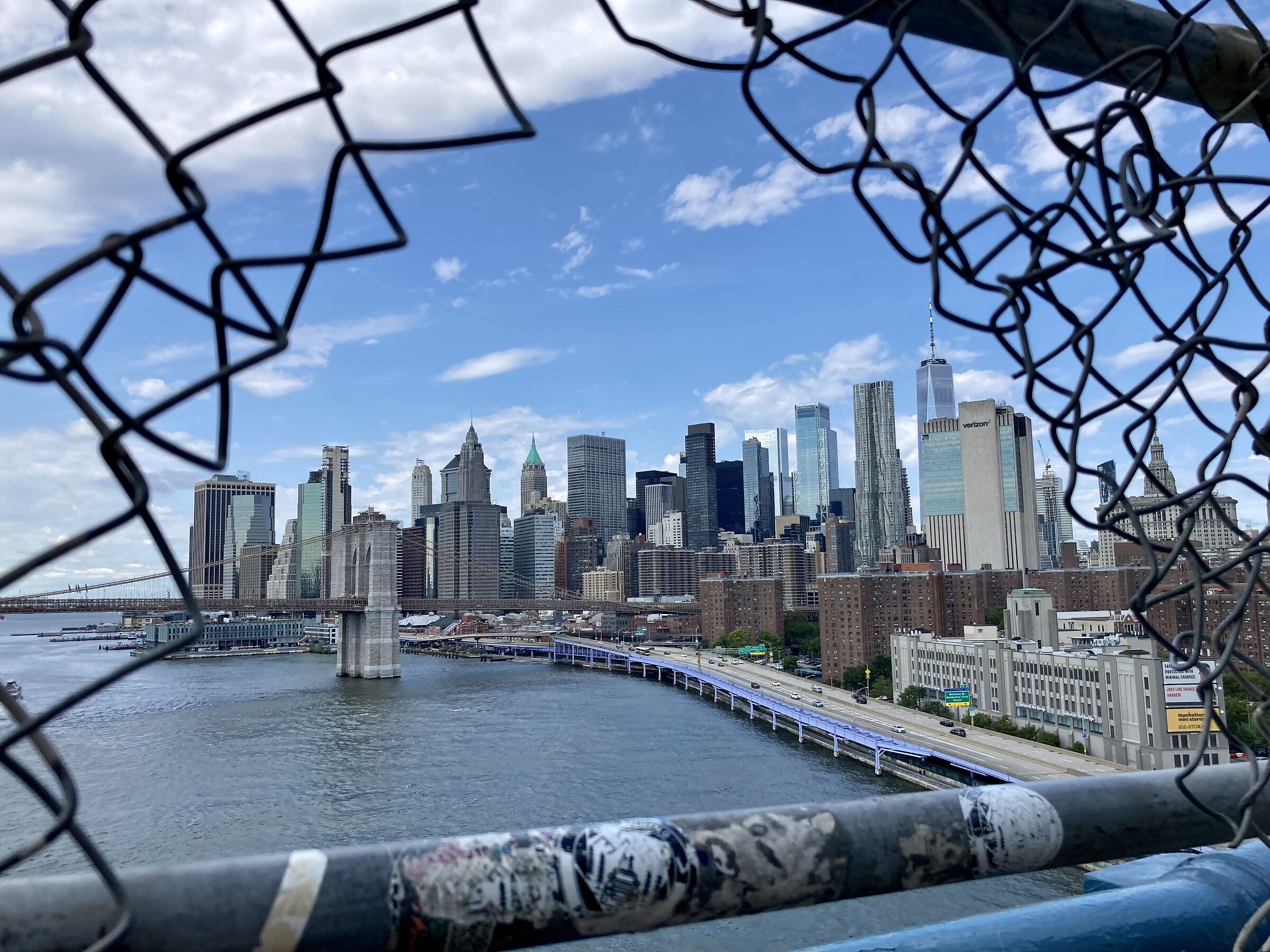 Scatto dal Manhattan bridge