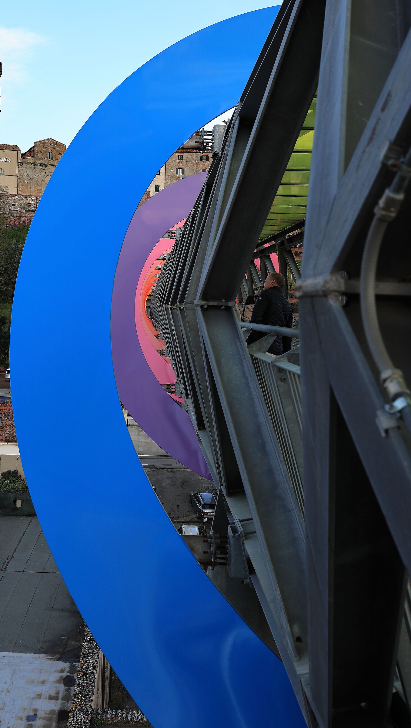 Peccioli and Endless Sunset