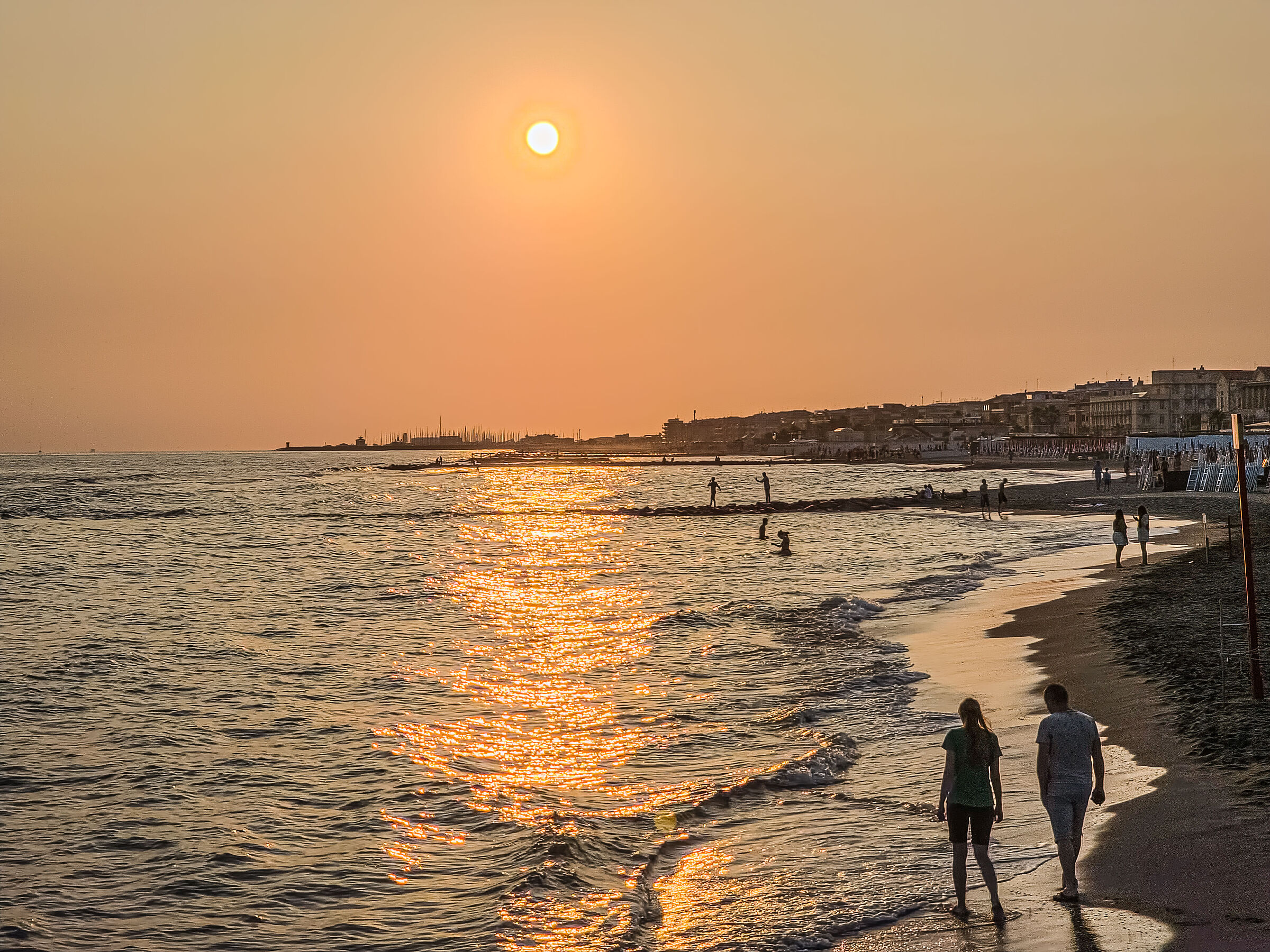 Ora d'oro al Lido di Ostia