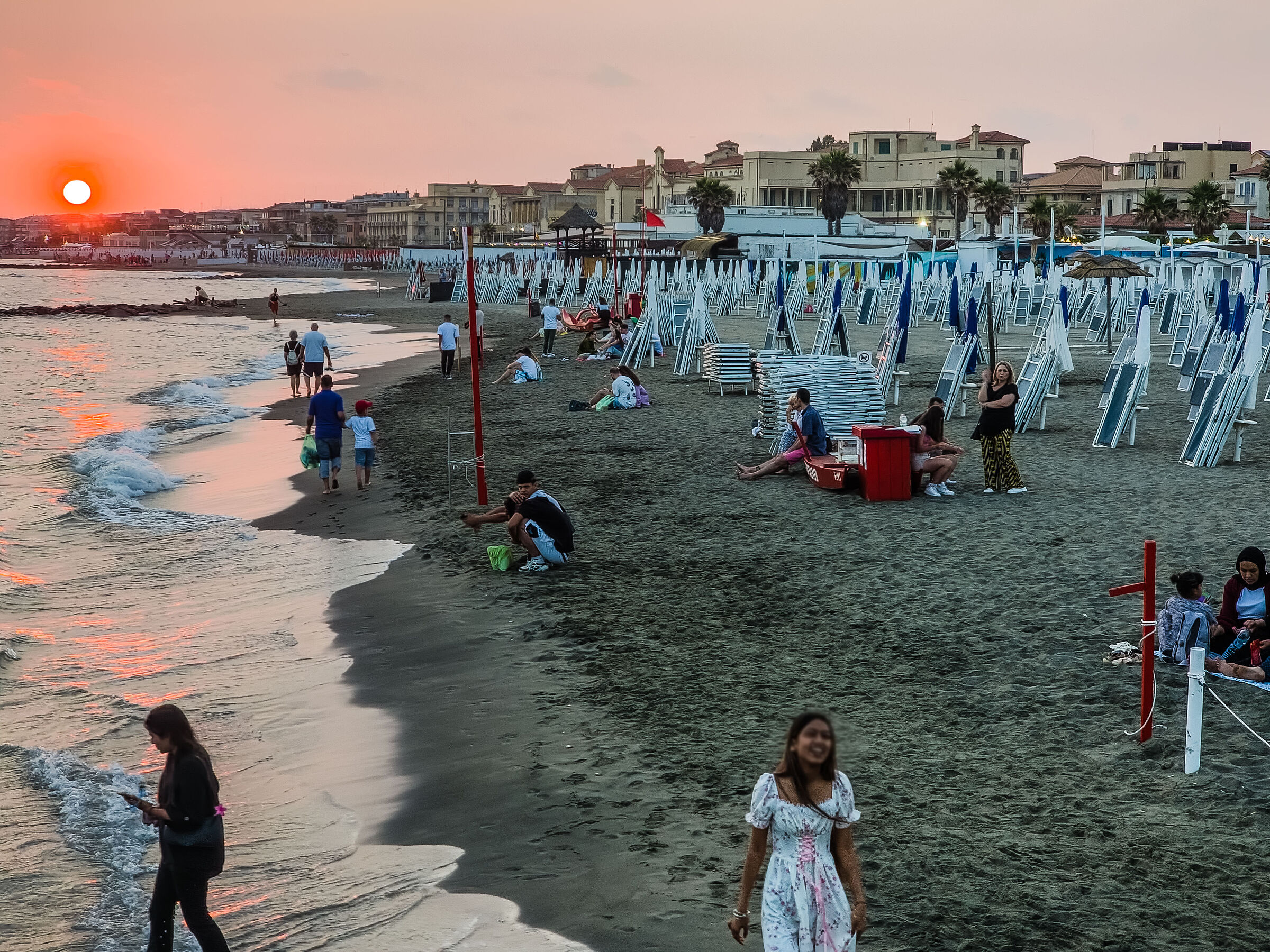 Ora d'oro al Lido di Ostia