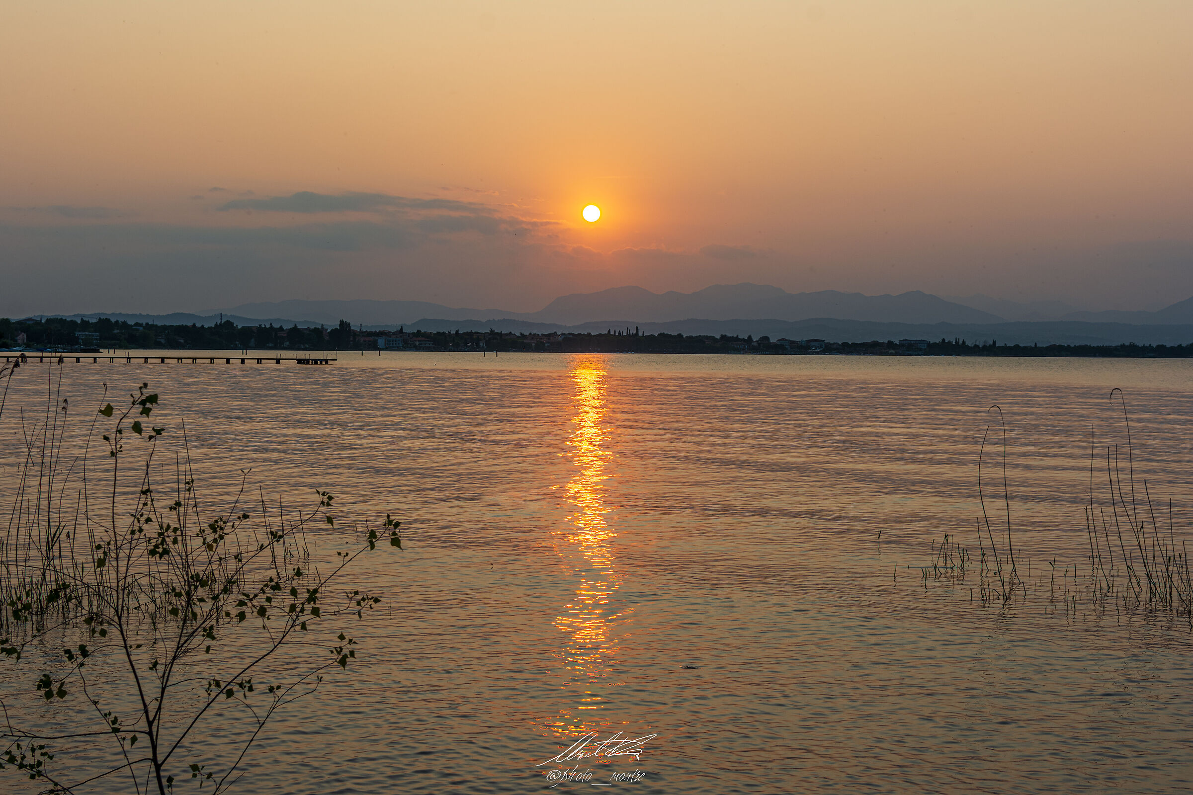 Sirmione al tramonto