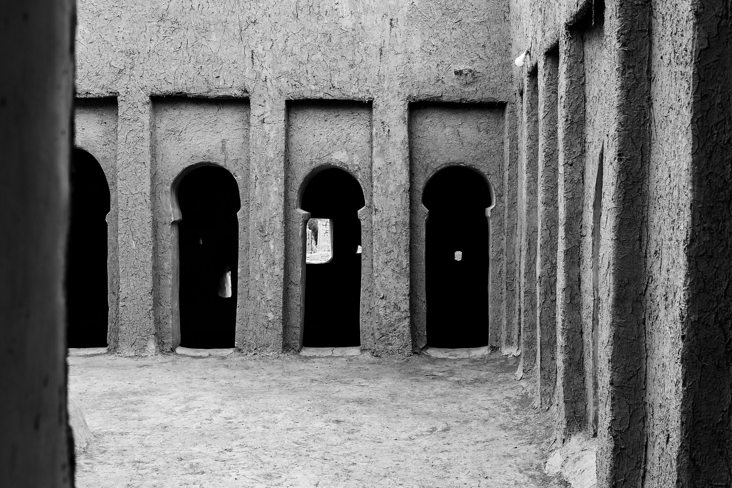 Kasbah Amerhidil - Inner courtyard