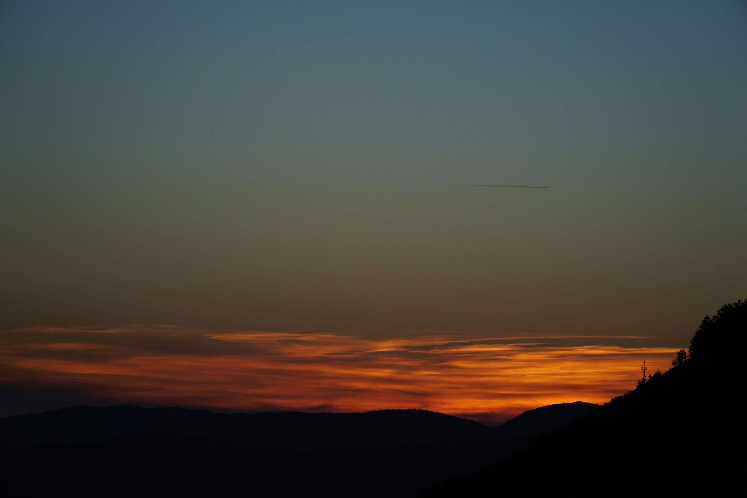 Sunset in Valnerina