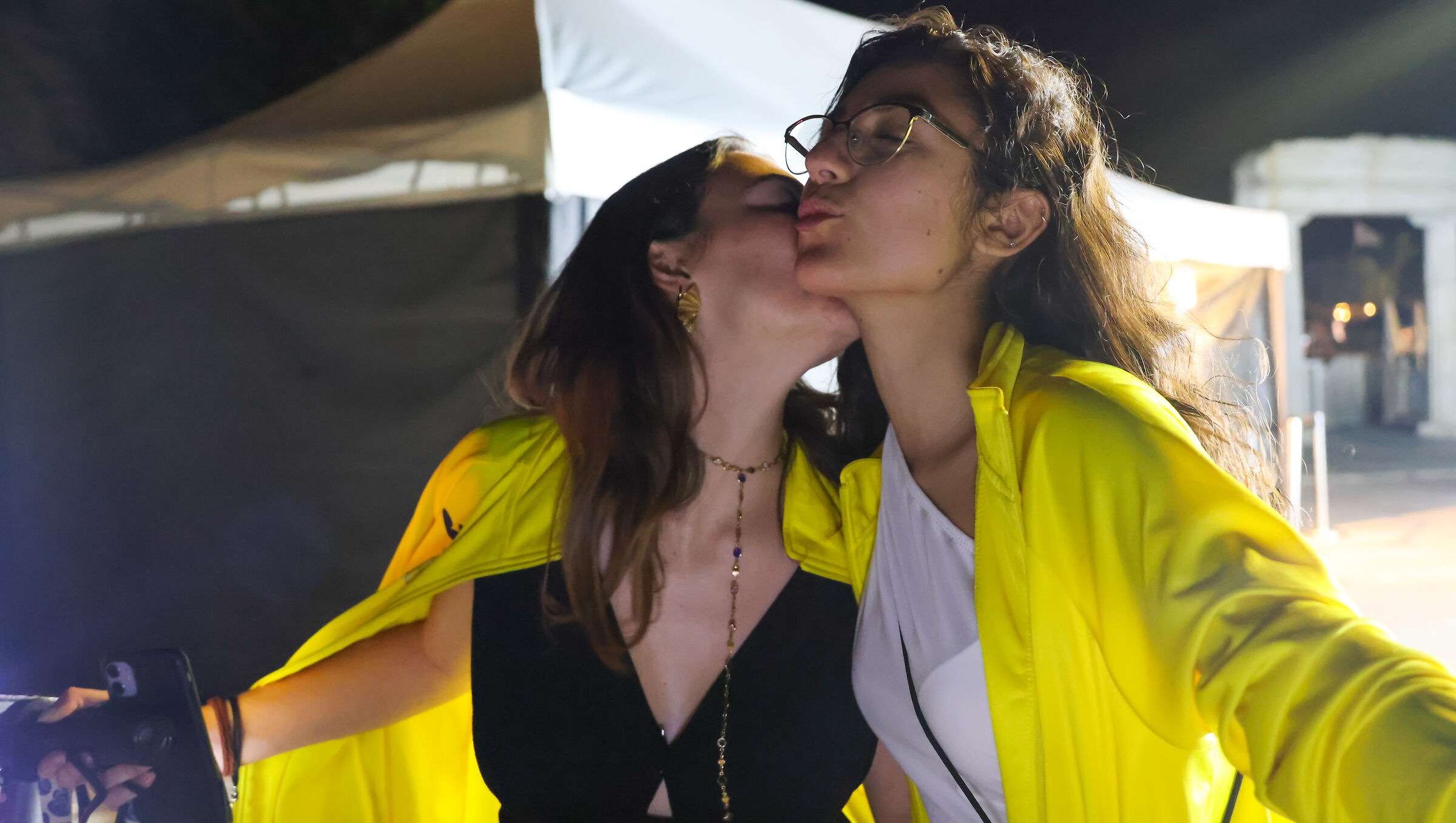 I told them.... Would you kiss me