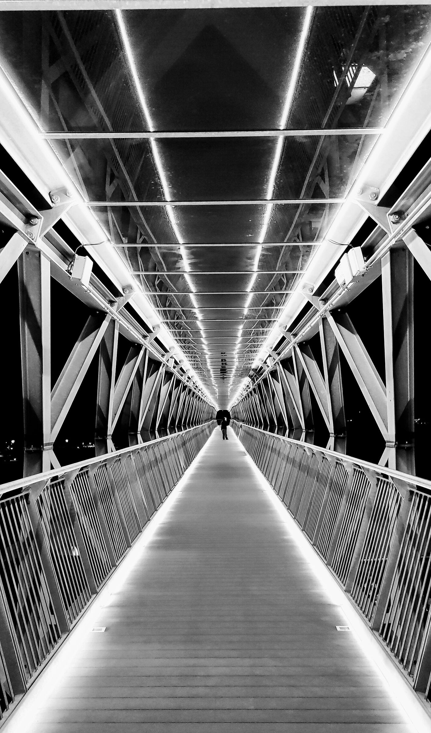 Endless Sunset in the night