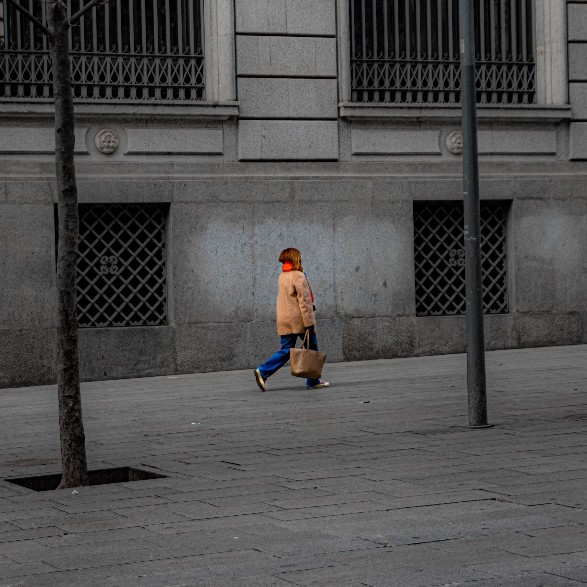 camminando nel grigio