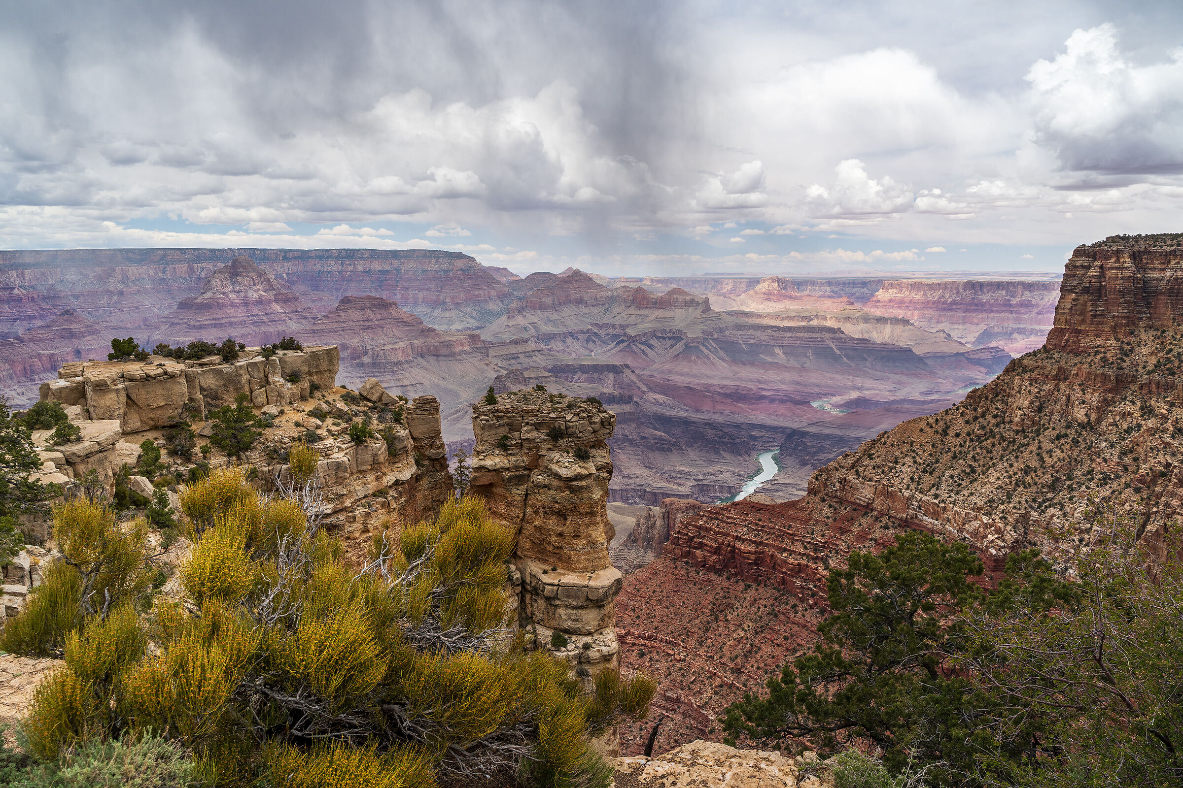 View to Grand Canyon - Arizona.