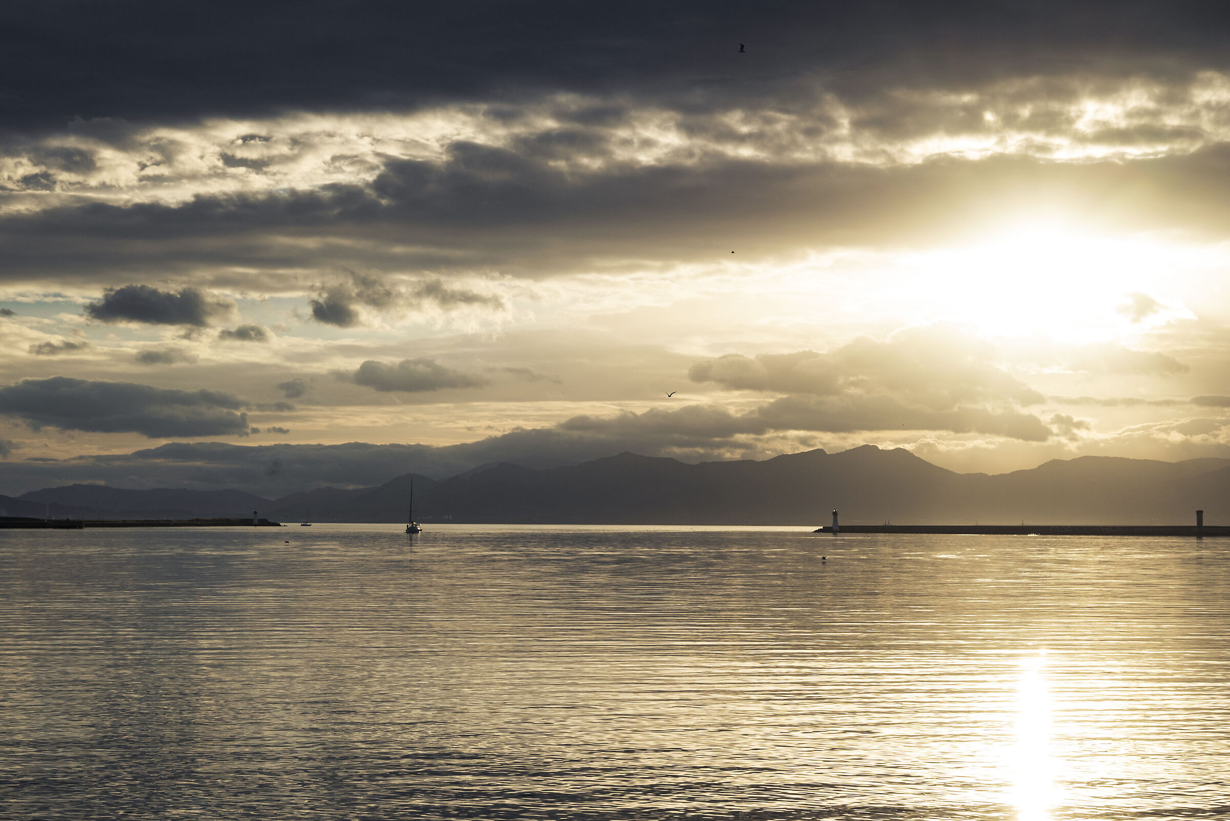 Tramonto a Su Siccu