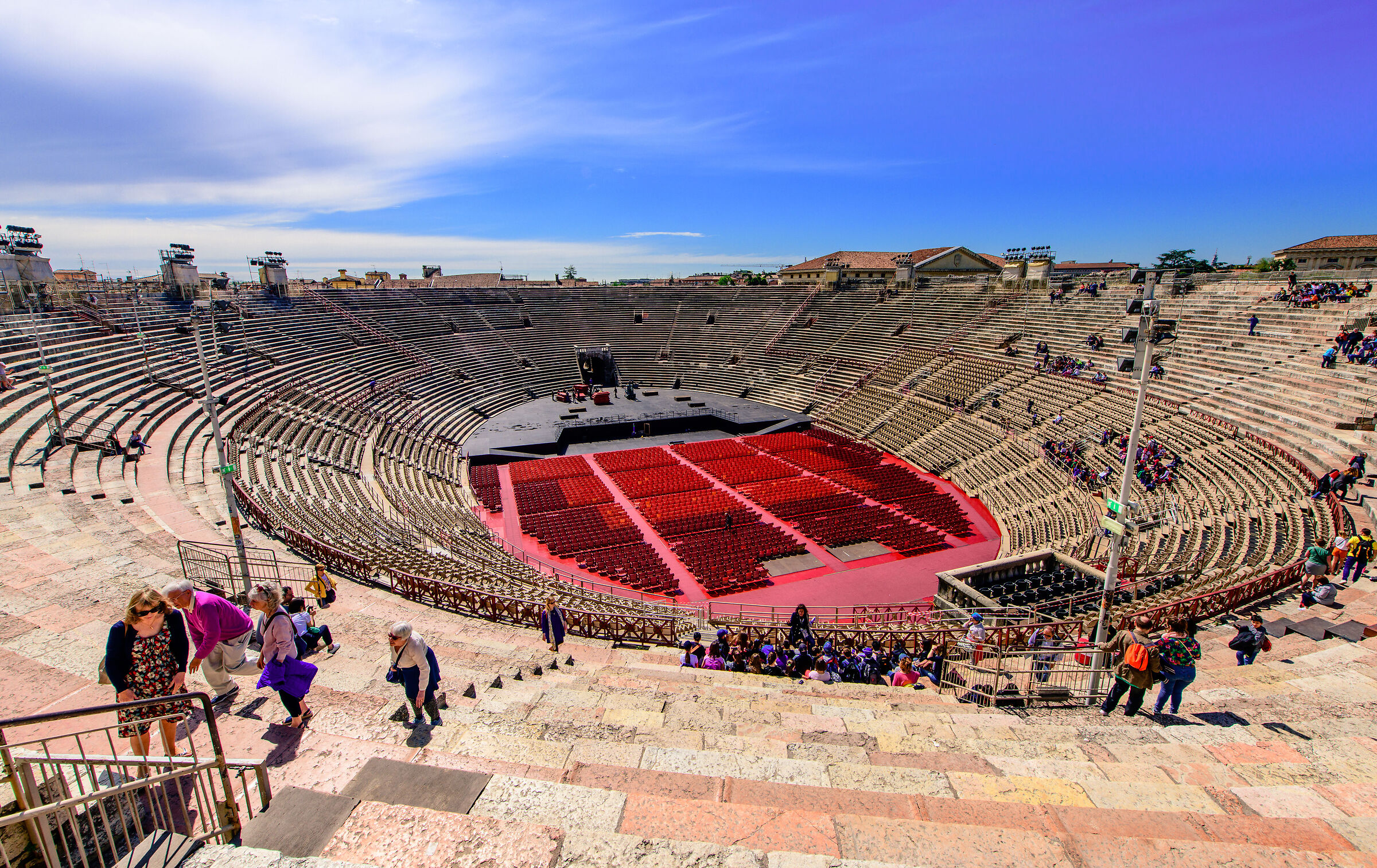 Il catino dell'Arena di Verona
