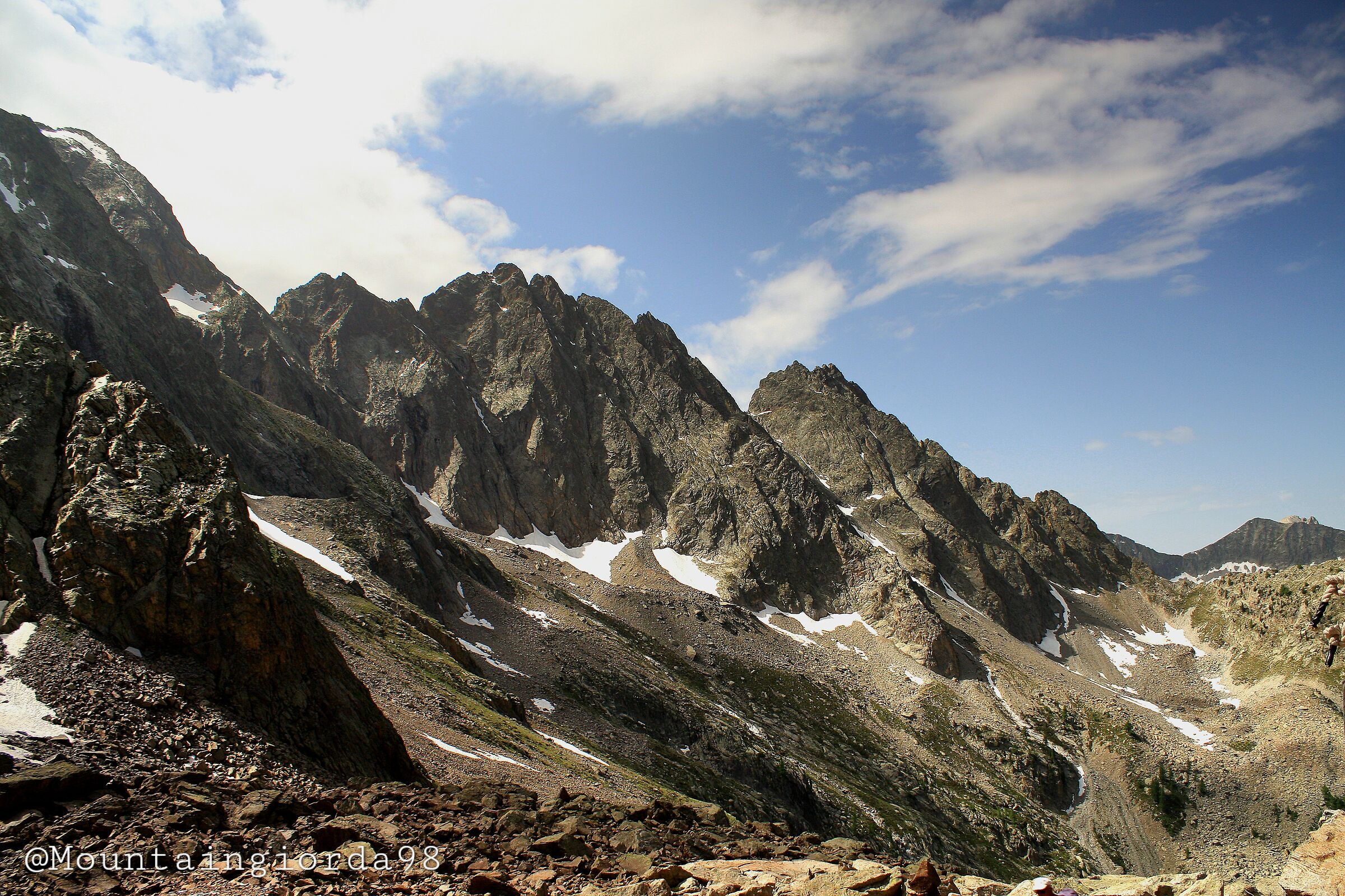 la madre di dio - cime de cessole 2915m