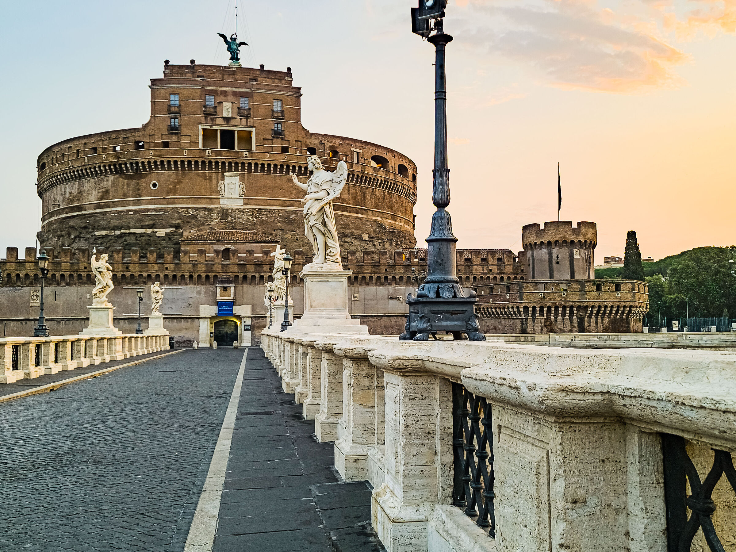 Ora d'oro Castel sant'Angelo