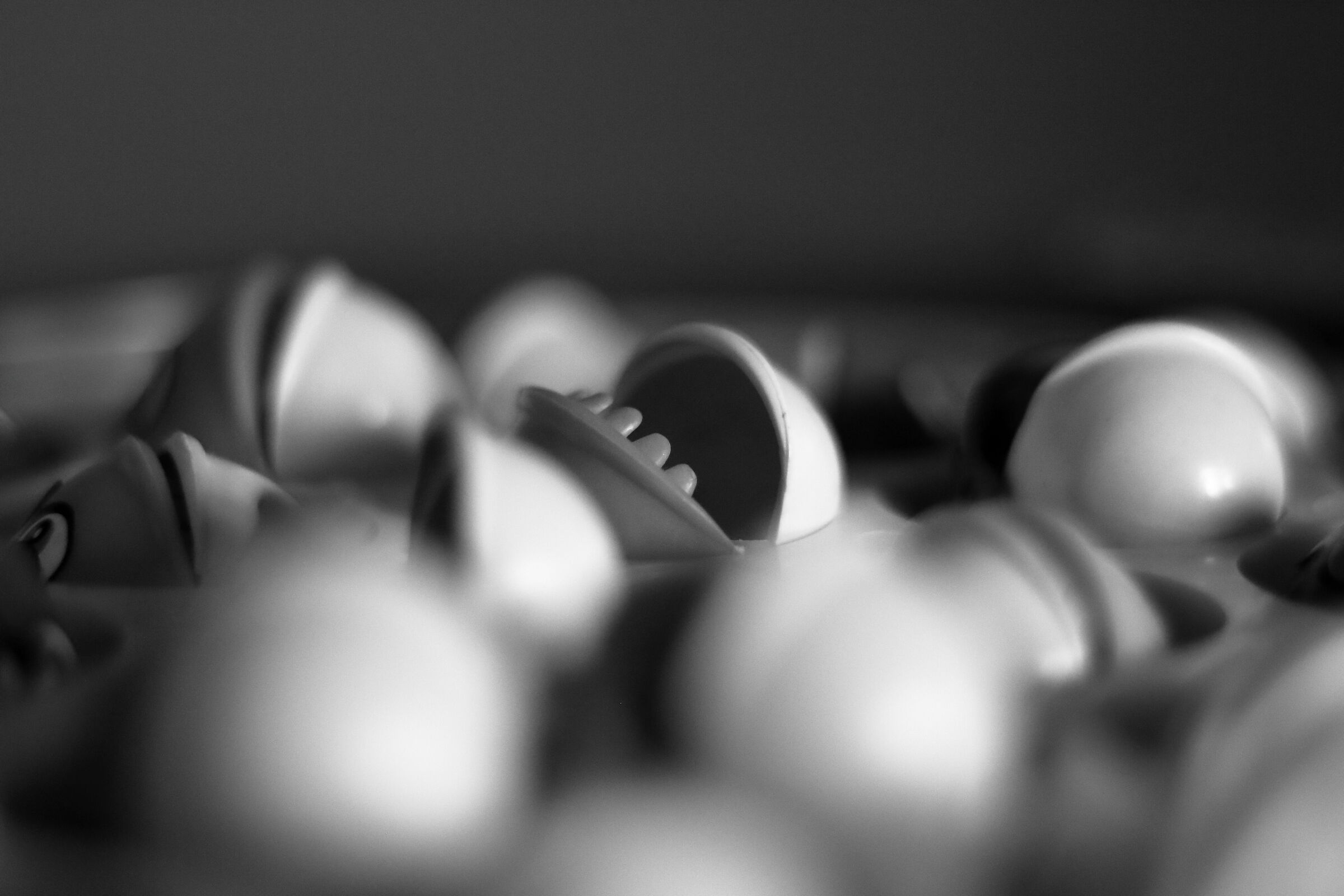 Playing in black and white