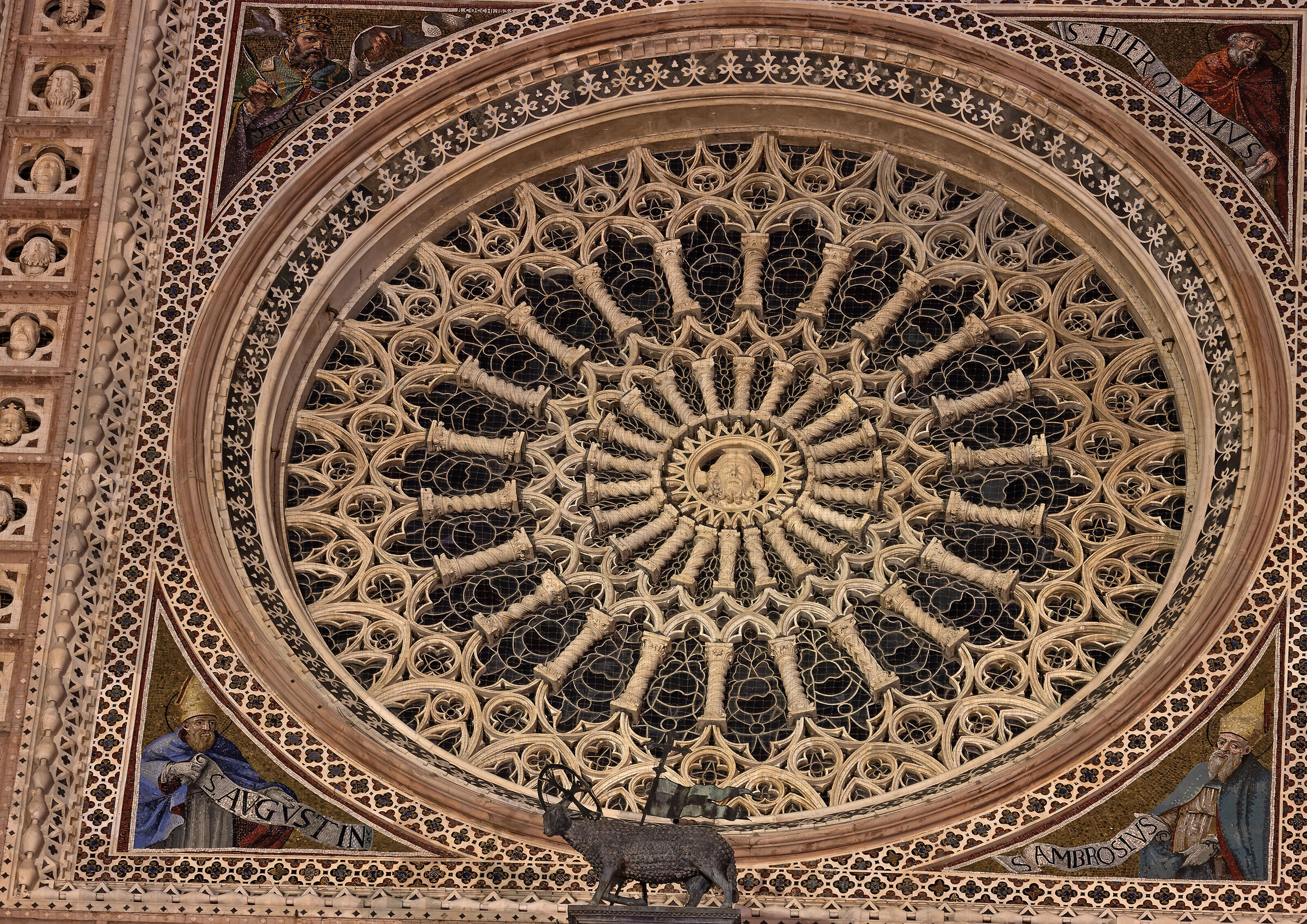 Particolari del duomo di Orvieto